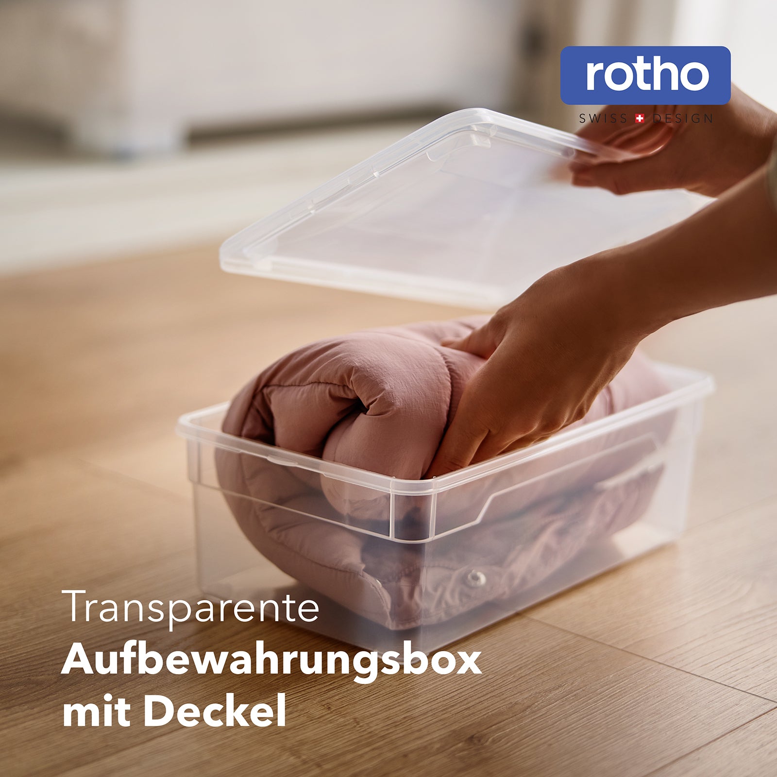 rotho-clear-lady-shoe-box-5l-schuhbox-6er-set-transparent-blau image 6