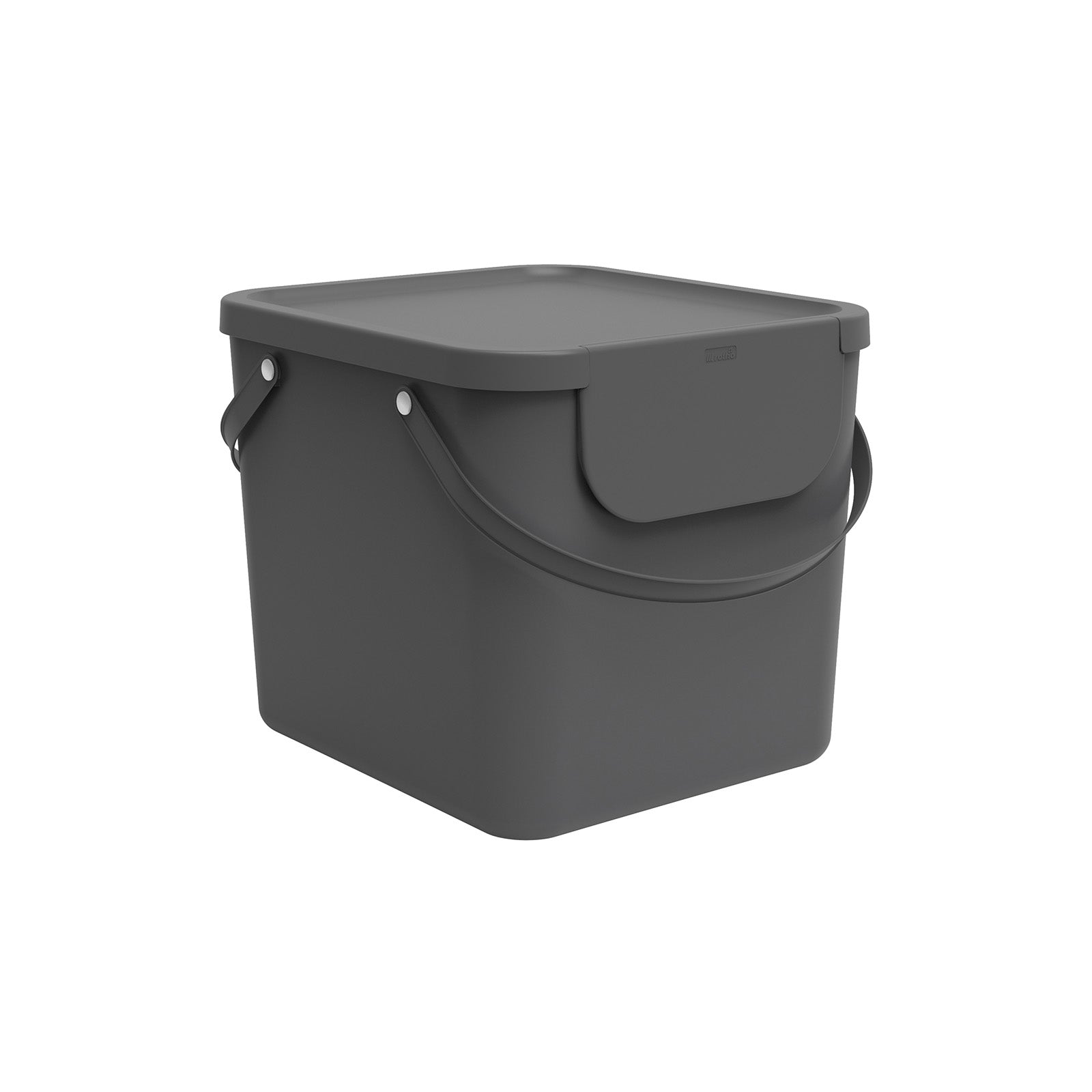 rotho-albula-recycling-m-llsystem-40-l-m-lleimer-anthrazit-stapelbar image 6