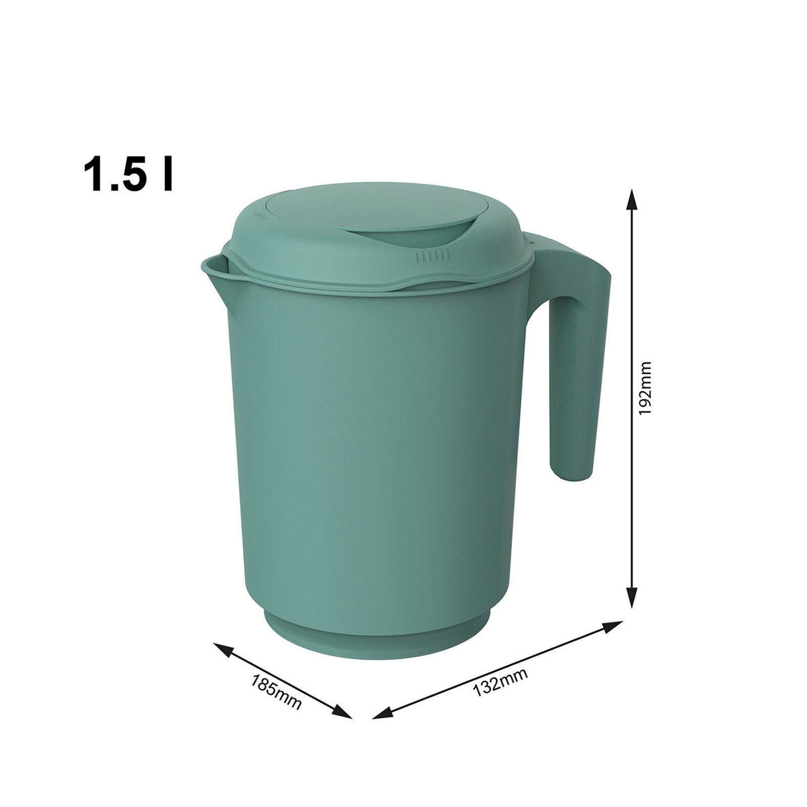rotho-fresh-mixbecher-1-5-l-horizonblau-mit-deckel image 8