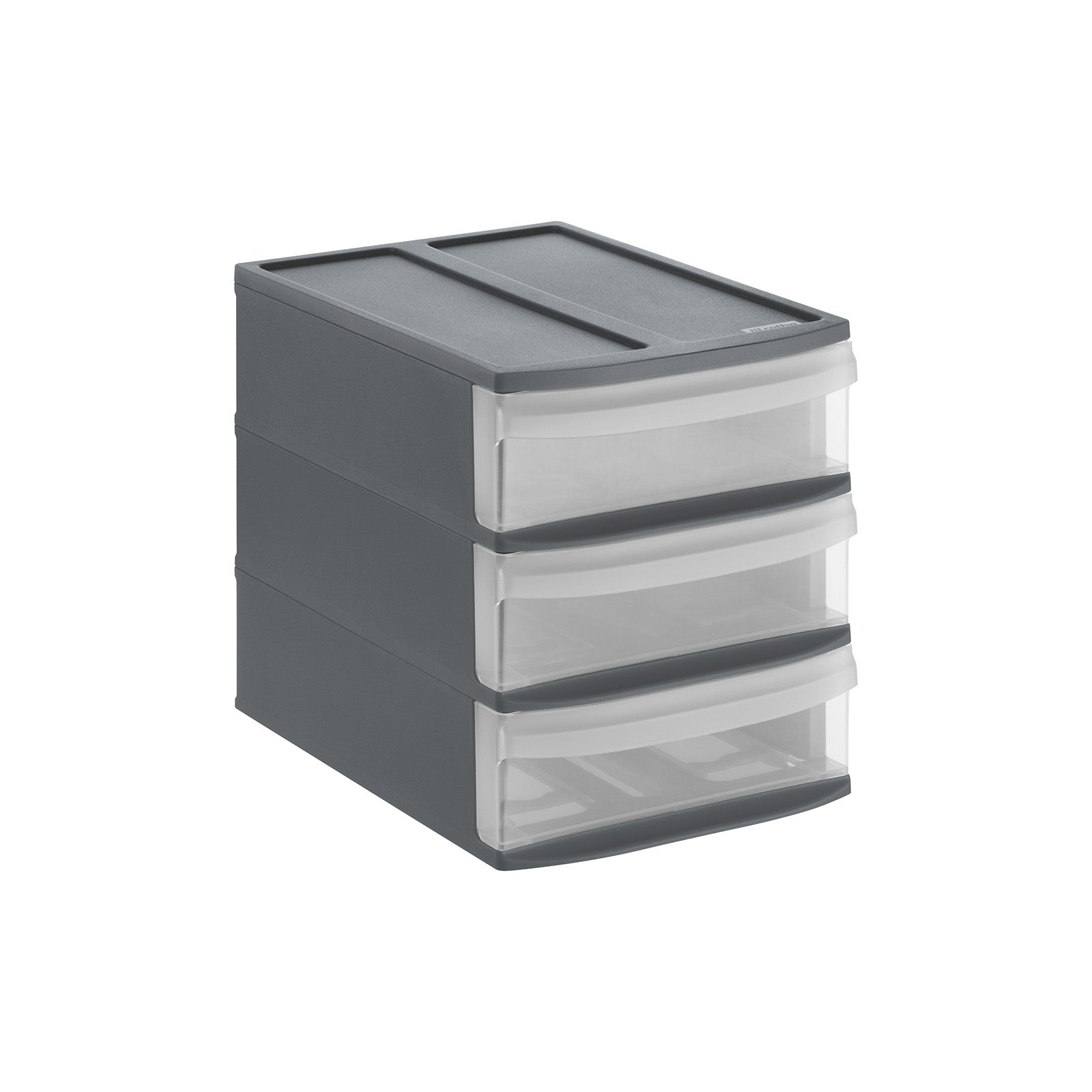 rotho-systemix-tower-s-schubladenbox-transparent-stapelbar image 1