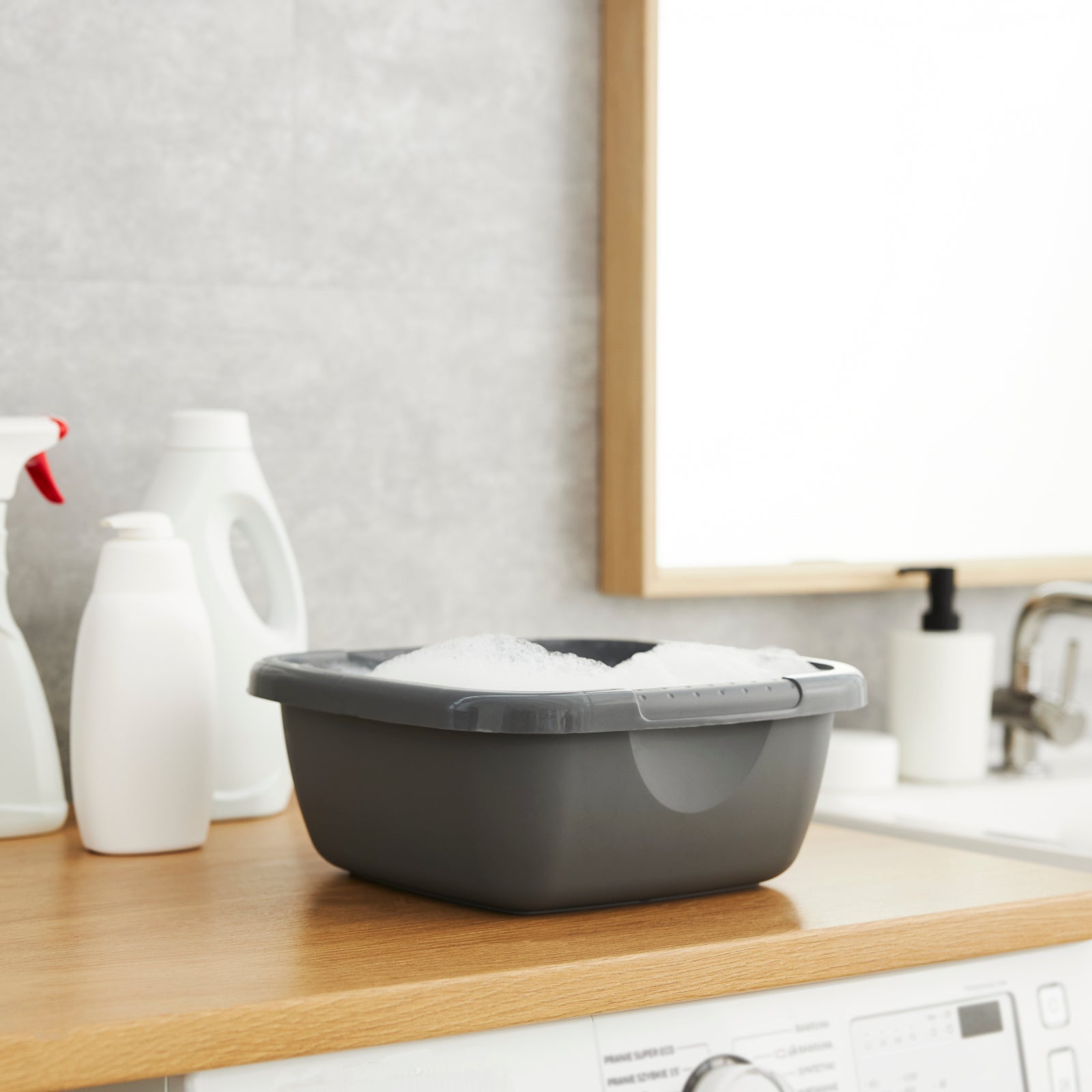 rotho-daily-becken-8-l-sp-lwanne-anthrazit-recycling image 3