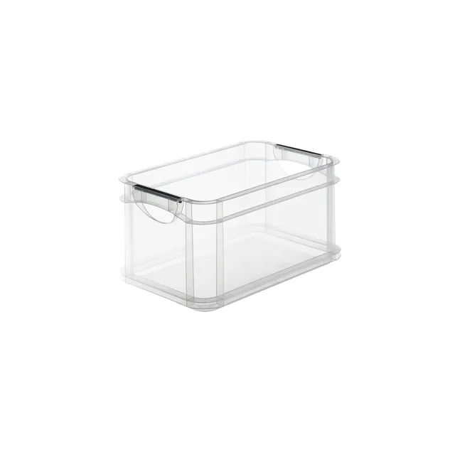 rotho-systembox-aufbewahrungsbox-din-a5-transparent image 1