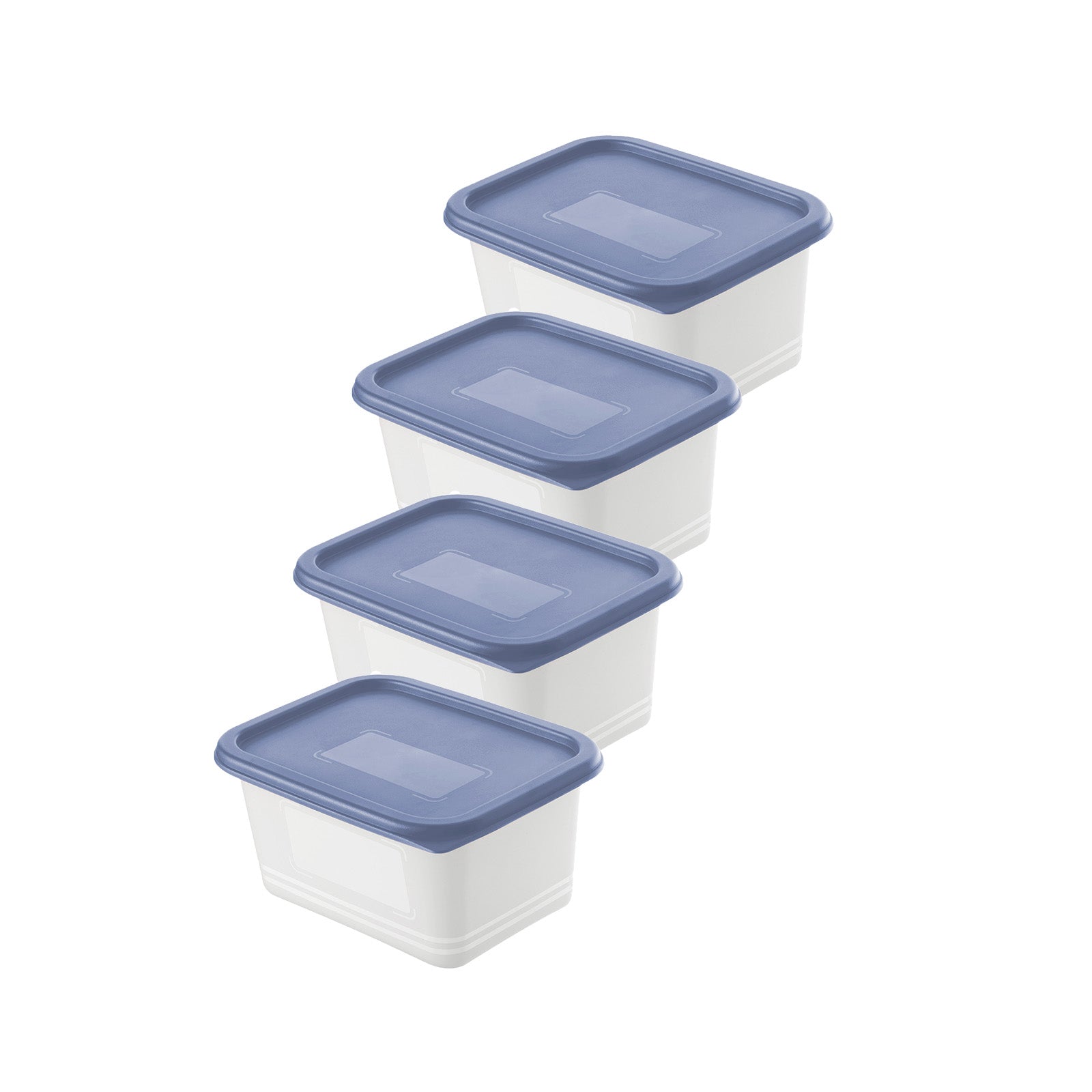 rotho-domino-gefrierdosen-4er-set-0-75-l-horizontblau-bpa-frei image 3