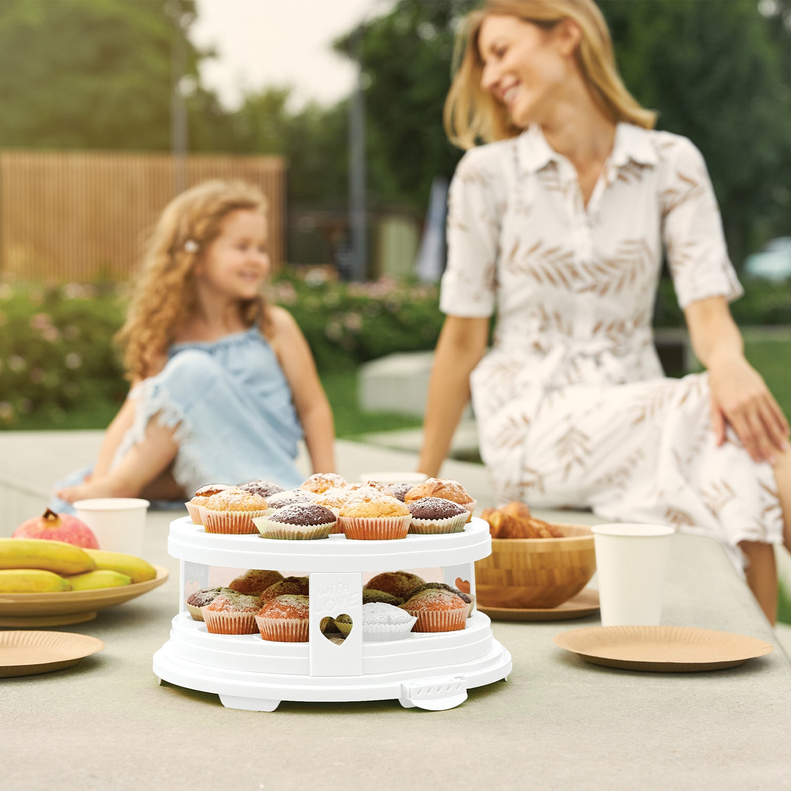 rotho-fresh-tortenglocke-xl-horizon-blau-kuchenbox-24-muffins image 6