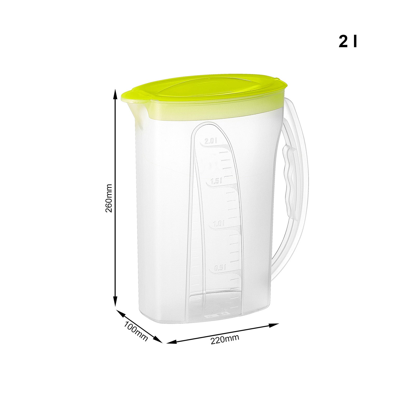 rotho-fresh-k-hlschrankkrug-2-l-horizontblau-henkel image 5
