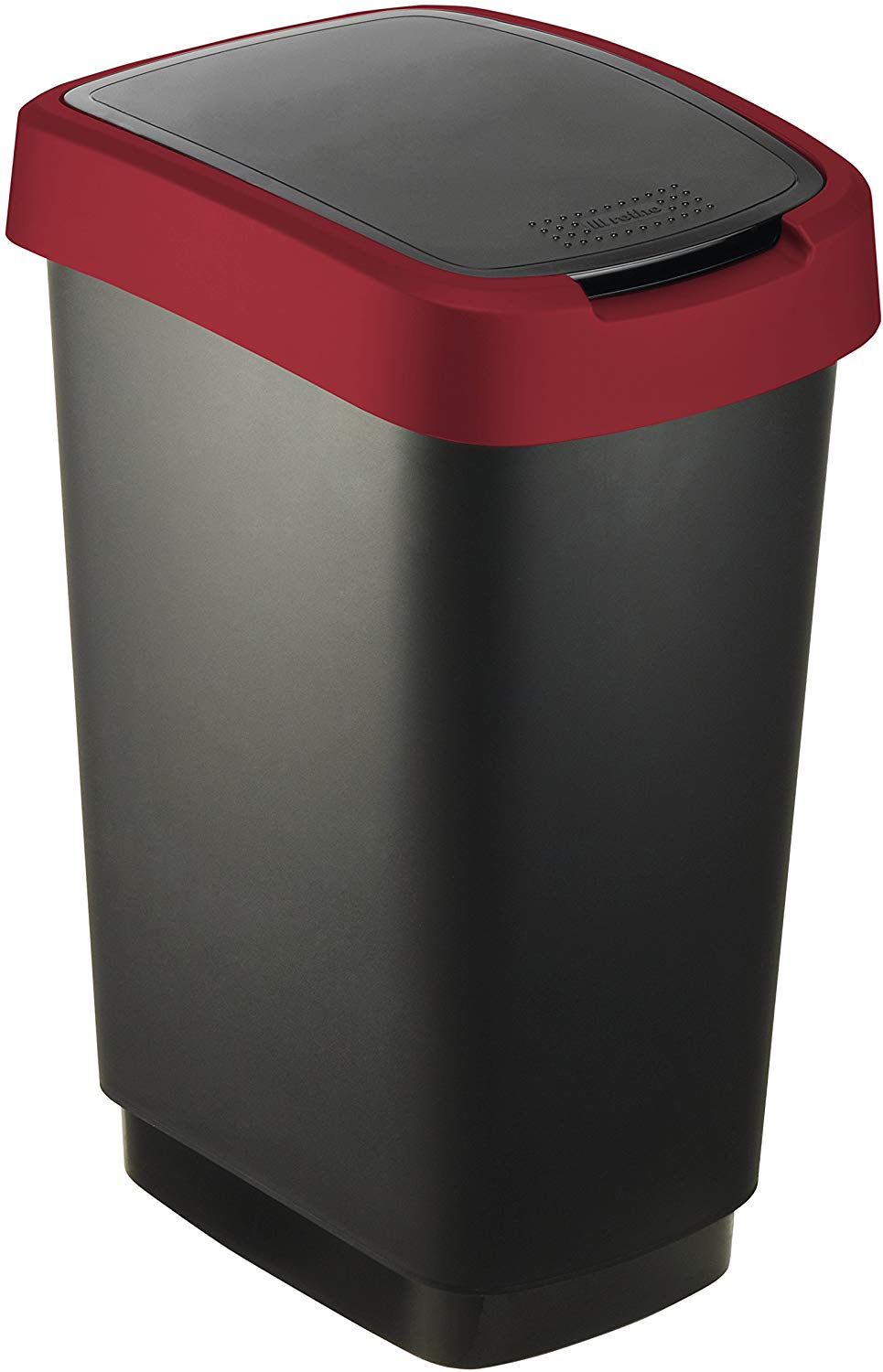 rotho-twist-m-lleimer-50-l-swingeimer-dunkelsilber-eckig image 3