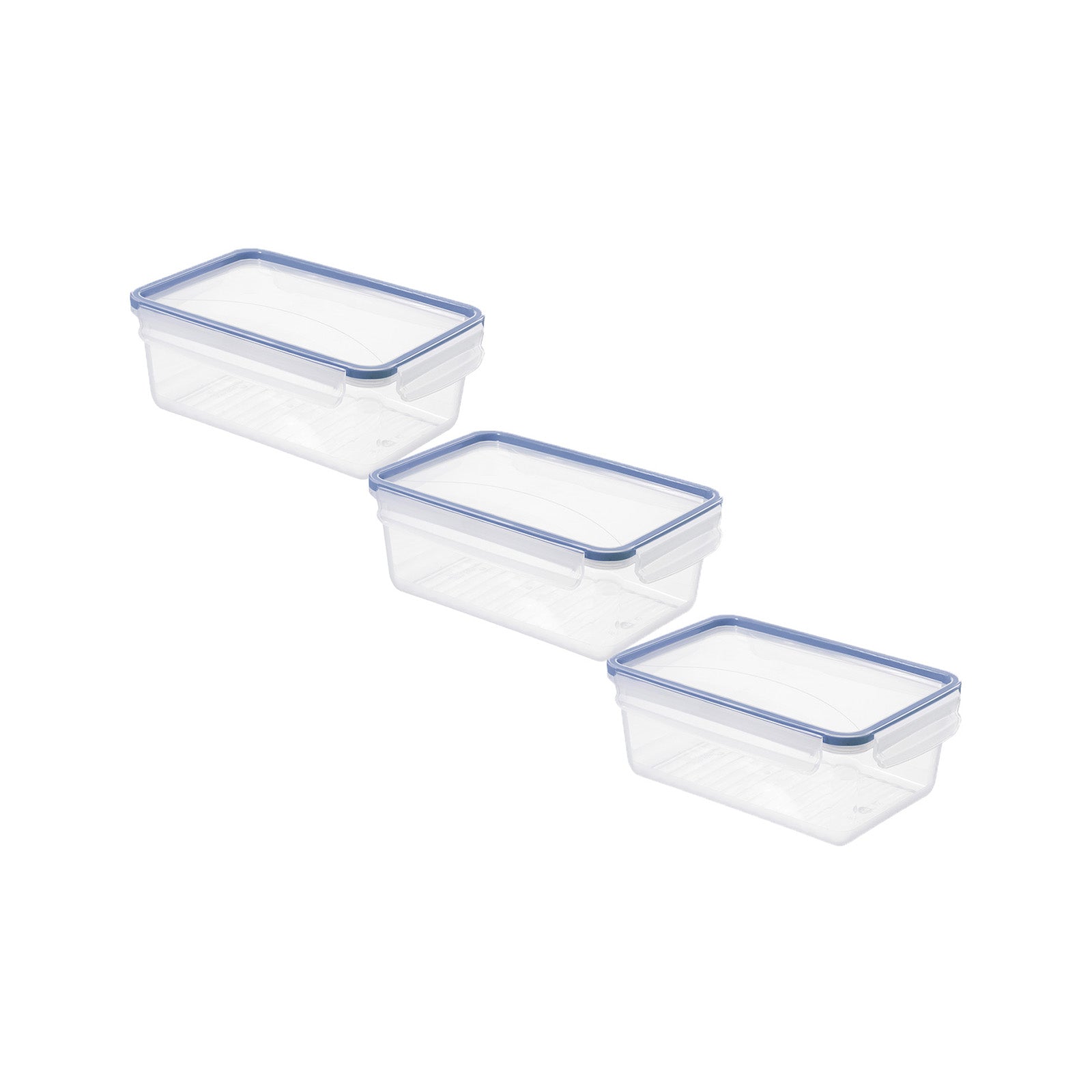 rotho-clic-lock-frischhaltedosen-2-l-3er-set-horizontblau image 2