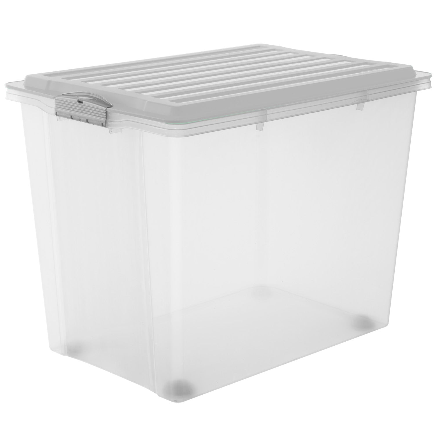 rotho-compact-stapelbox-mit-rollen-a3-70-l-anthrazit-stapelbar image 4
