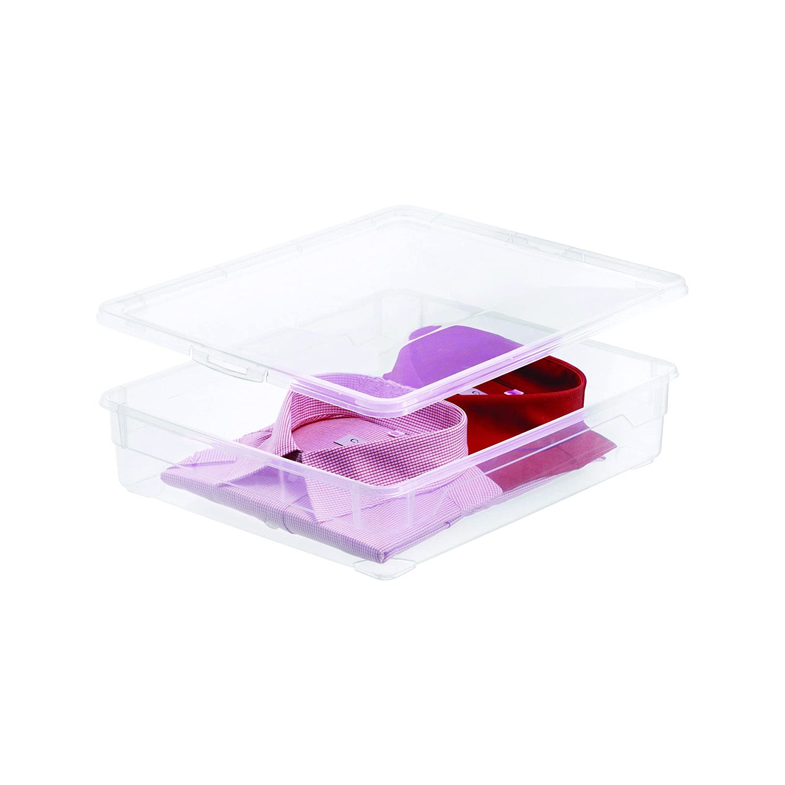 rotho-clear-aufbewahrungsbox-9-l-3er-set-transparent image 5