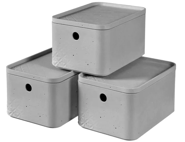 curver-beton-box-s-mit-deckel-3er-set-in-betonoptik image 1
