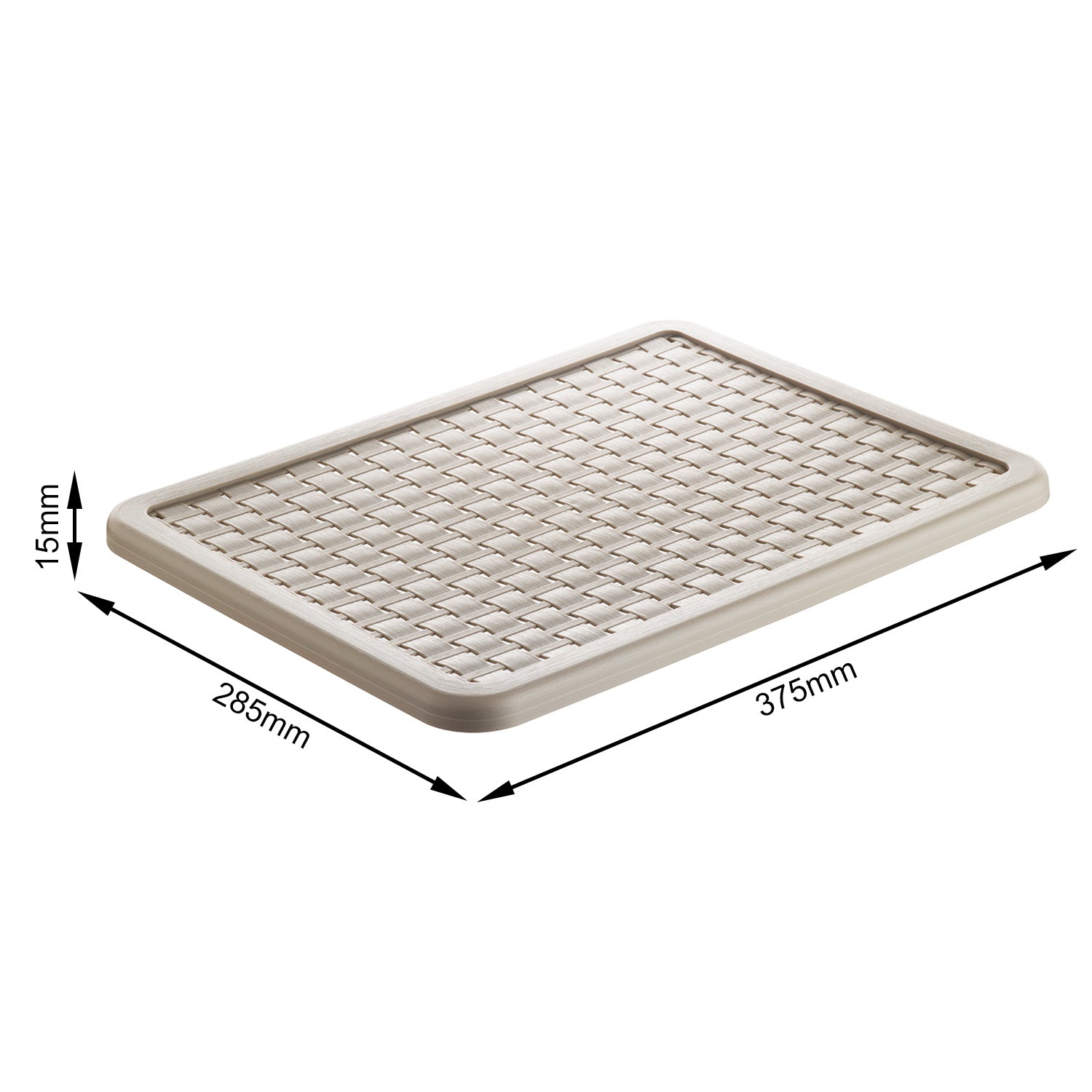 rotho-country-deckel-a4-aufbewahrungsbox-anthrazit-rattan-optik image 6