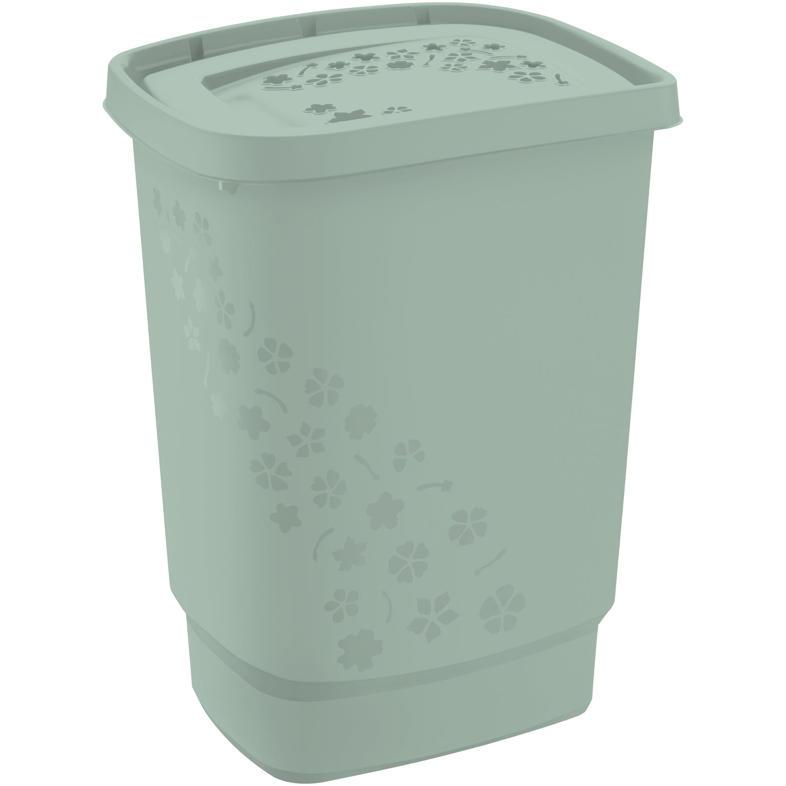 rotho-flowers-w-schesammler-55-l-cool-grau-mit-deckel image 5