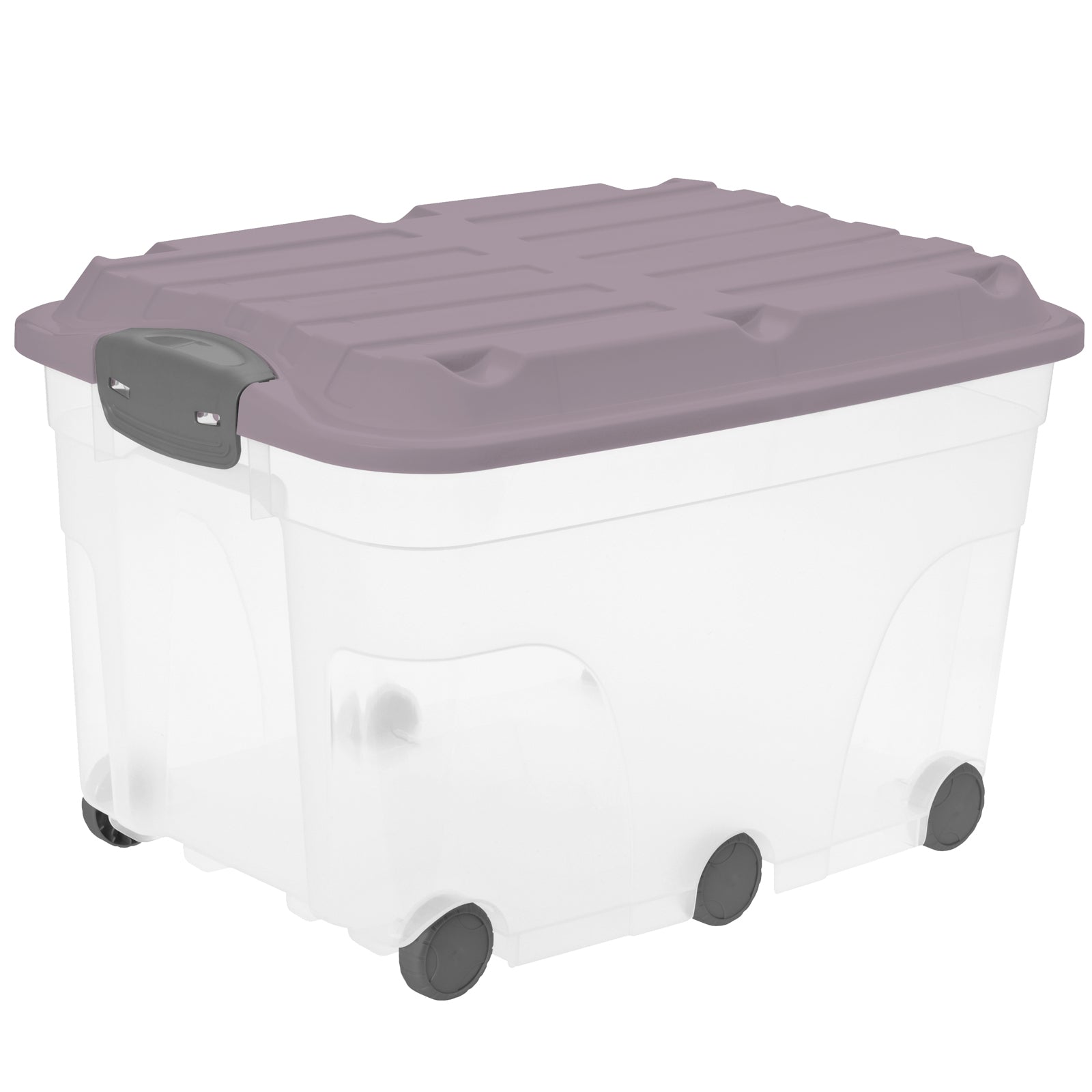rotho-roller-6-rollbox-mit-deckel-57-l-anthrazit-stapelbar image 5