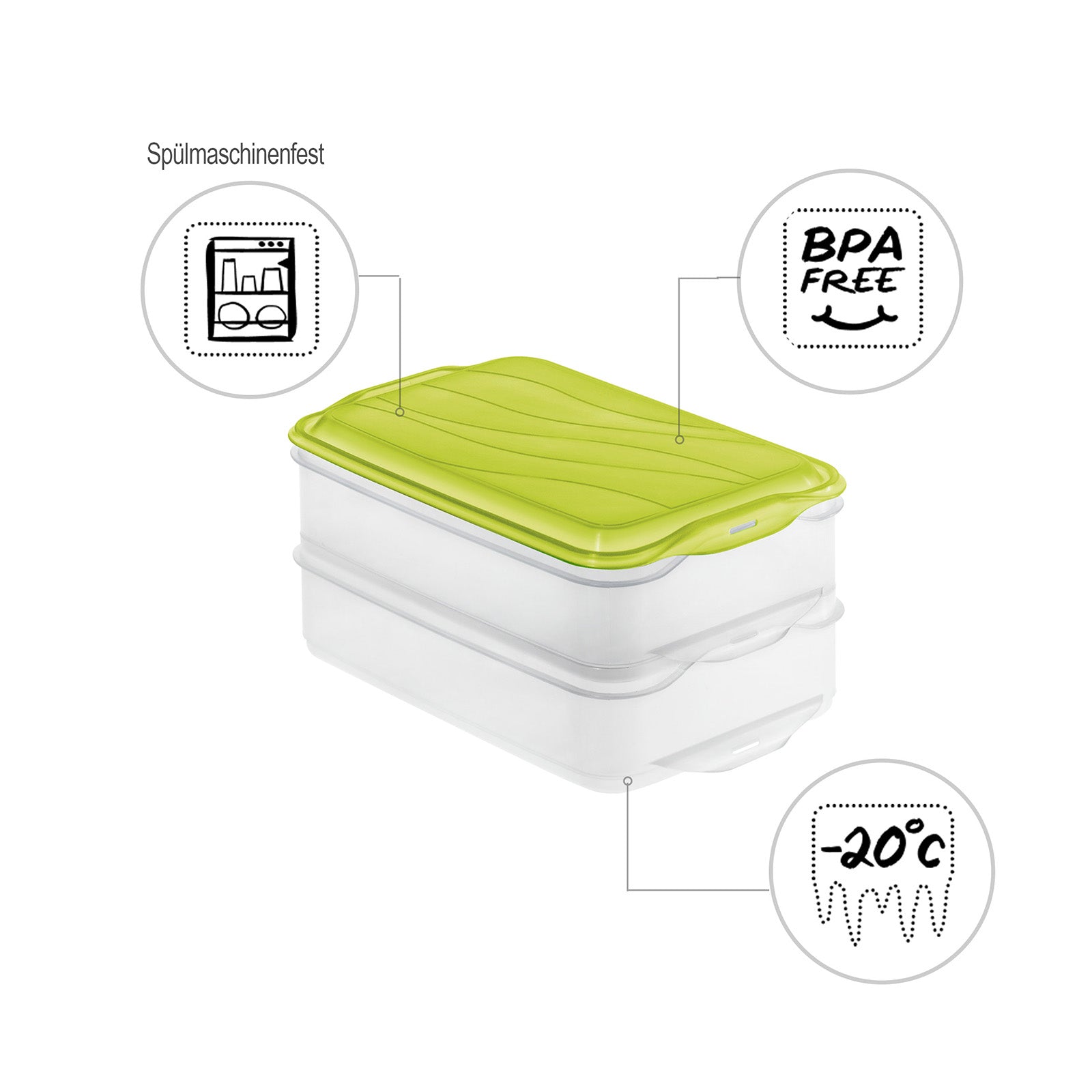 rotho-rondo-foodcenter-2x-1-35-l-frischhaltedose-horizontblau image 6