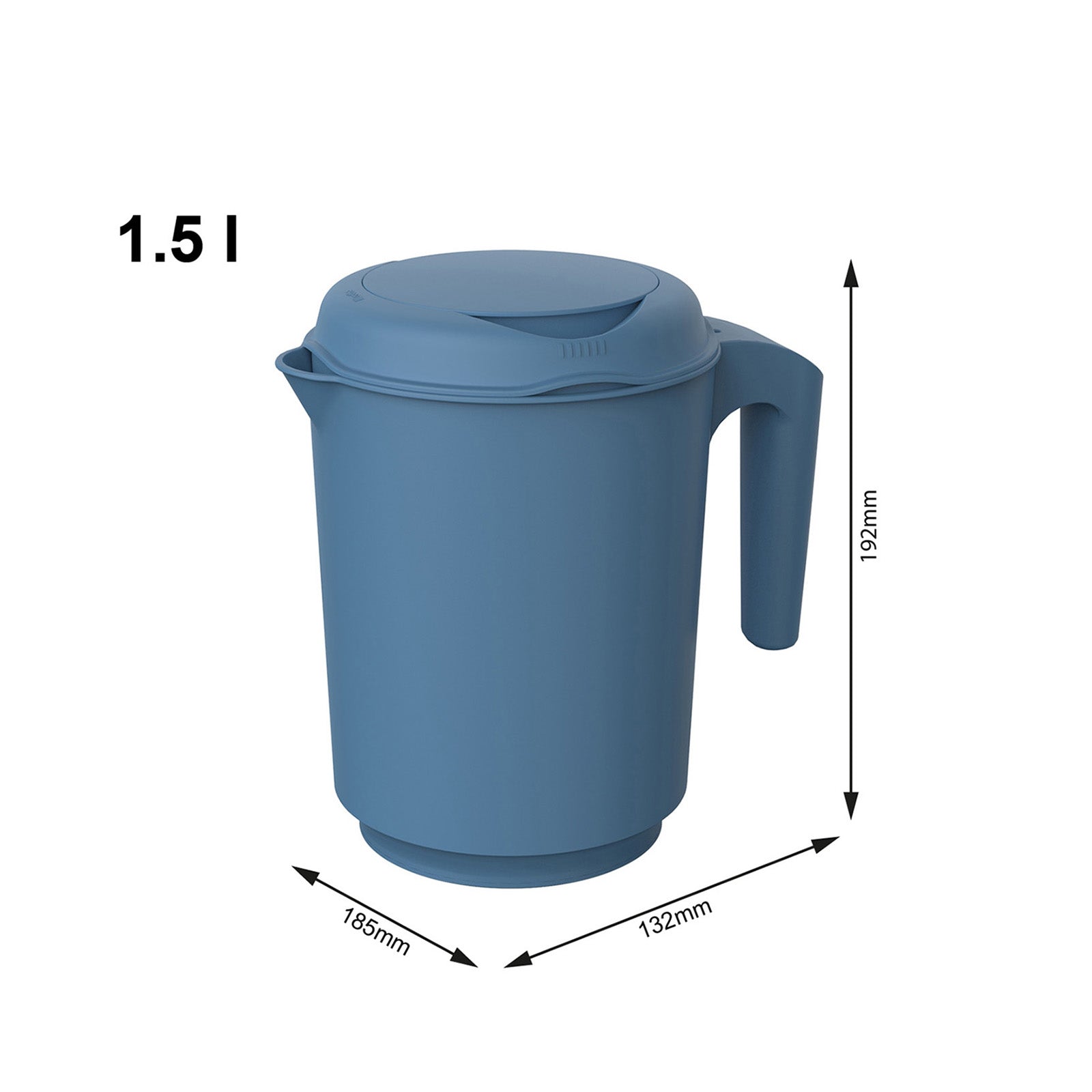 rotho-fresh-mixbecher-1-5-l-horizonblau-mit-deckel image 6
