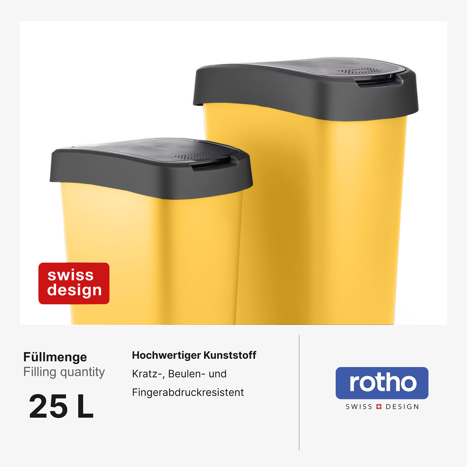 rotho-twist-swingeimer-25l-silber-metallic-m-lleimer-k-che image 4