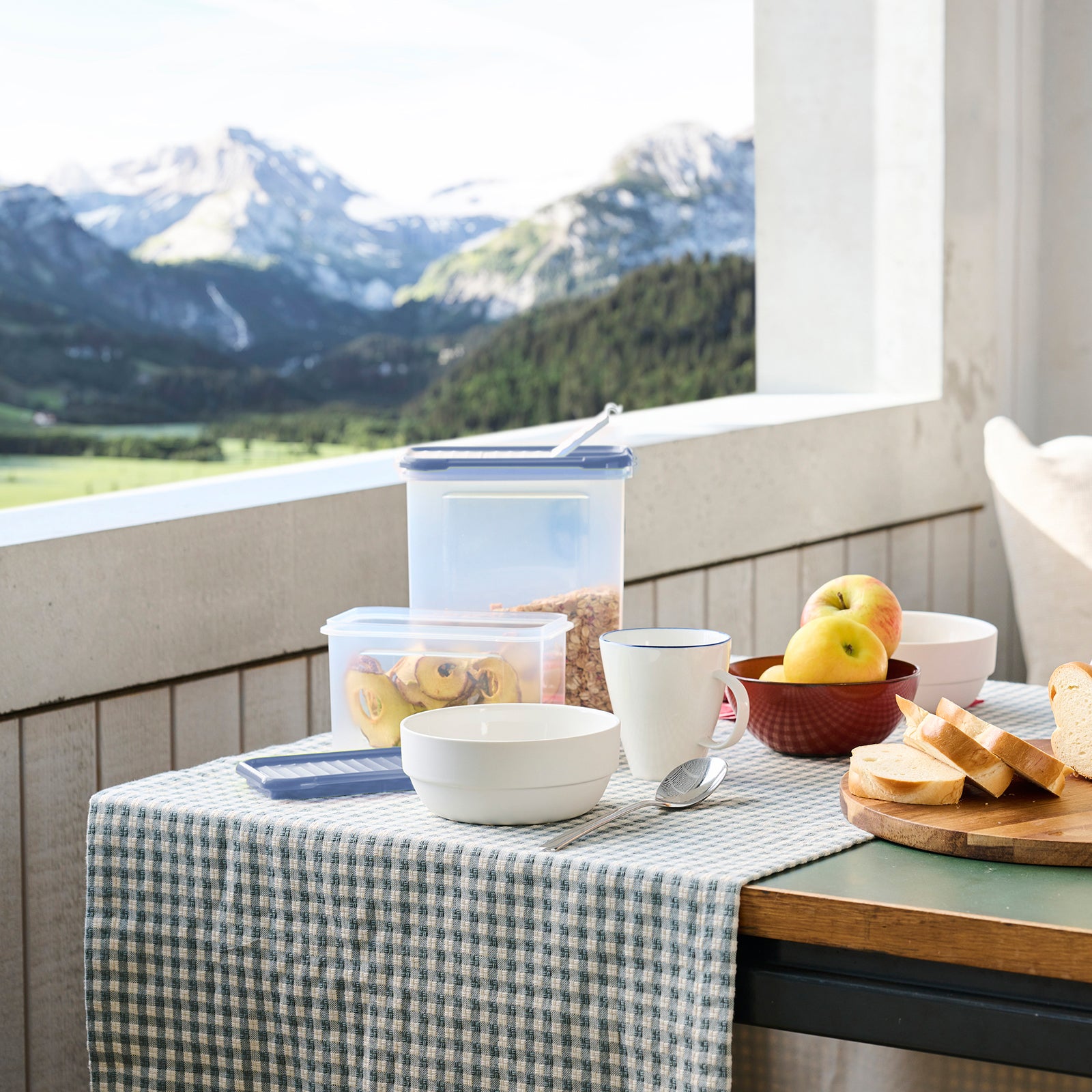 rotho-domino-foodkeeper-12-tlg-horizon-blue-stapelbar image 7