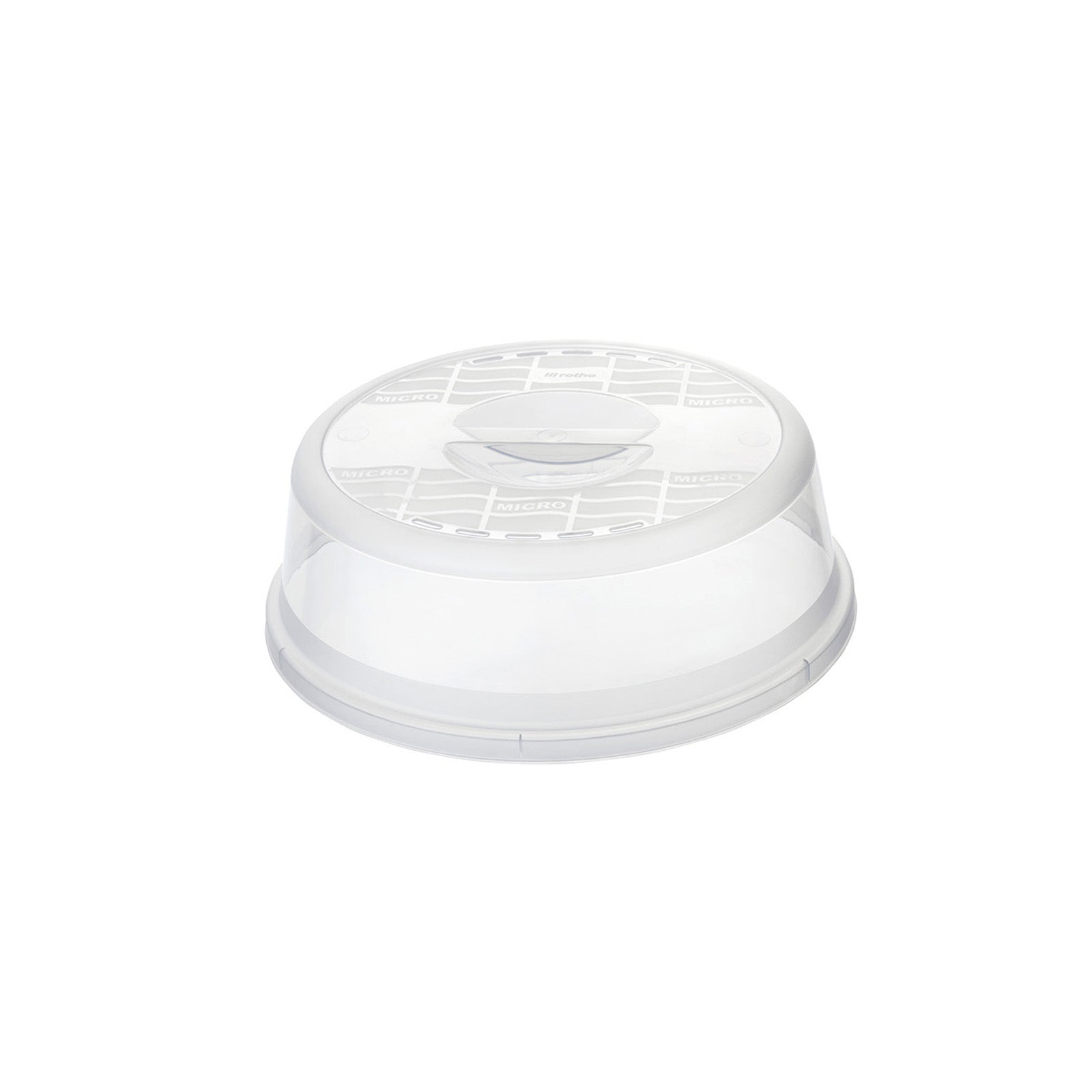 rotho-basic-mikrowellen-abdeckhaube-28-5-cm-transparent image 2
