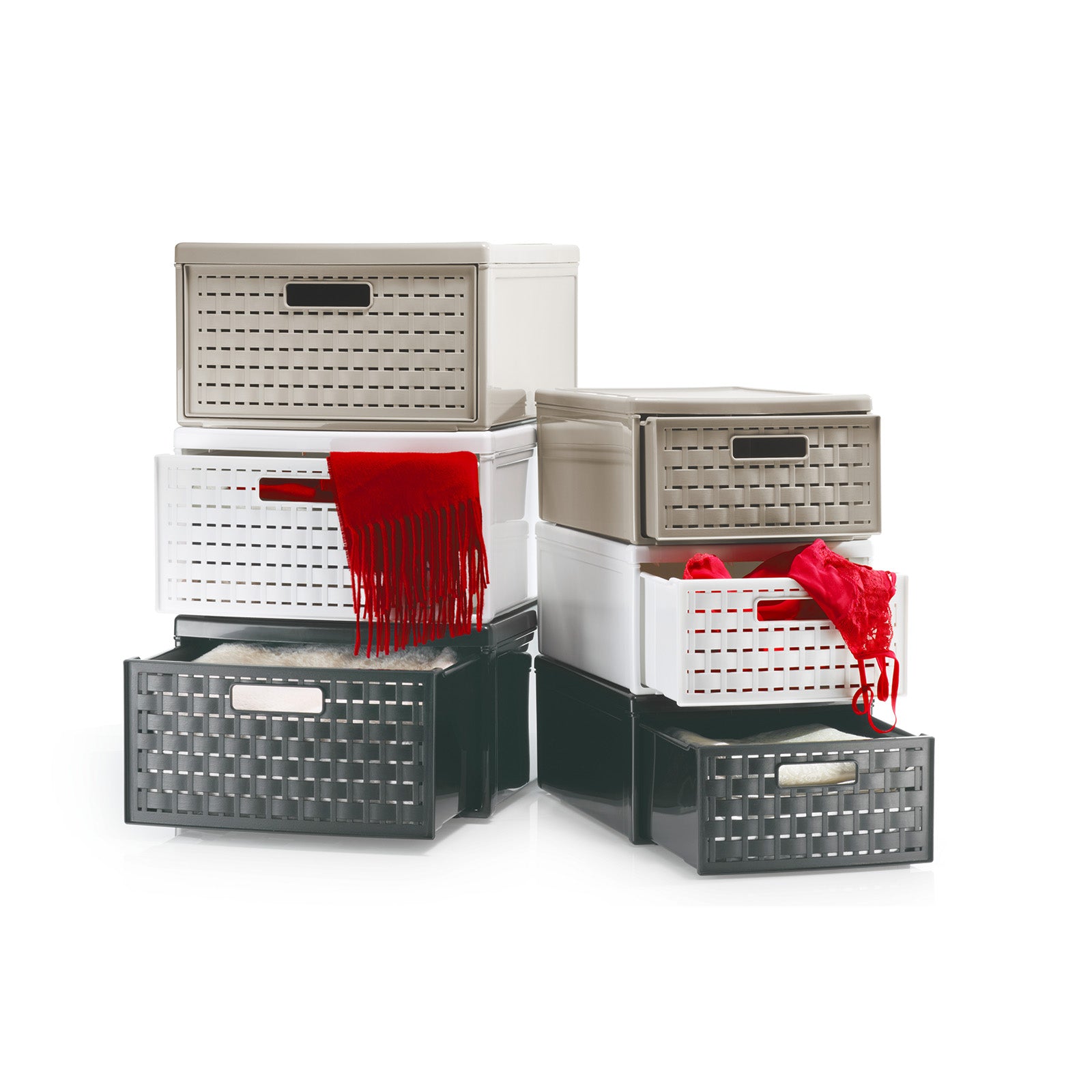rotho-country-schubladenbox-8-3l-2er-anthrazit image 3