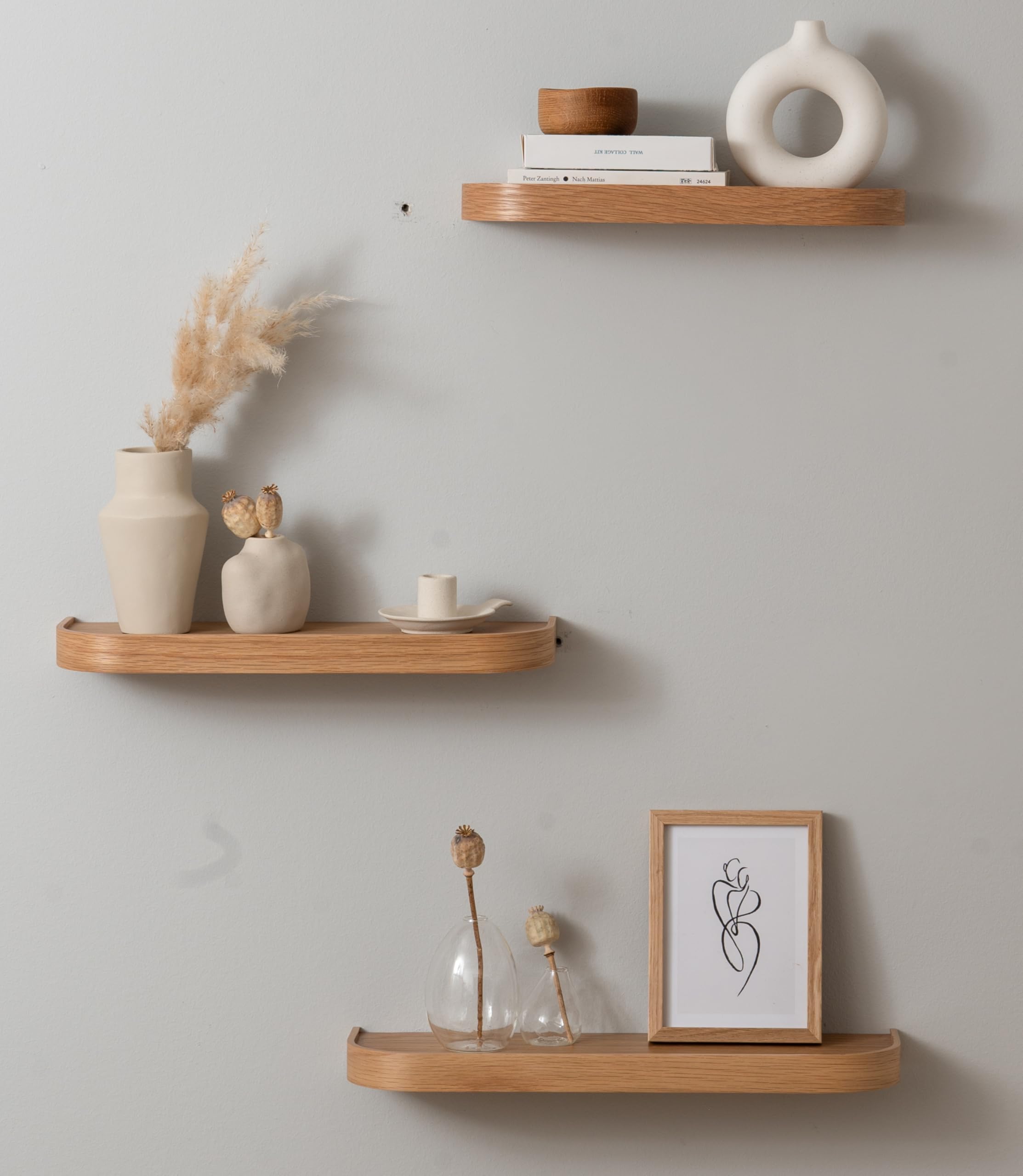 kazai-toke-wandregal-set-3er-47cm-eiche-holz image 8