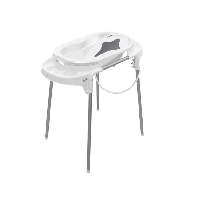 rotho-top-badestation-stone-grey-baby-badewanne-gestell image 1