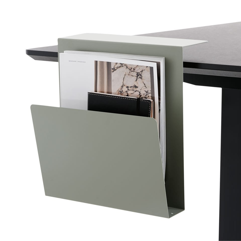 lento-schreibtisch-zubeh-r-zeitungsst-nder-mit-tischklemme image 2