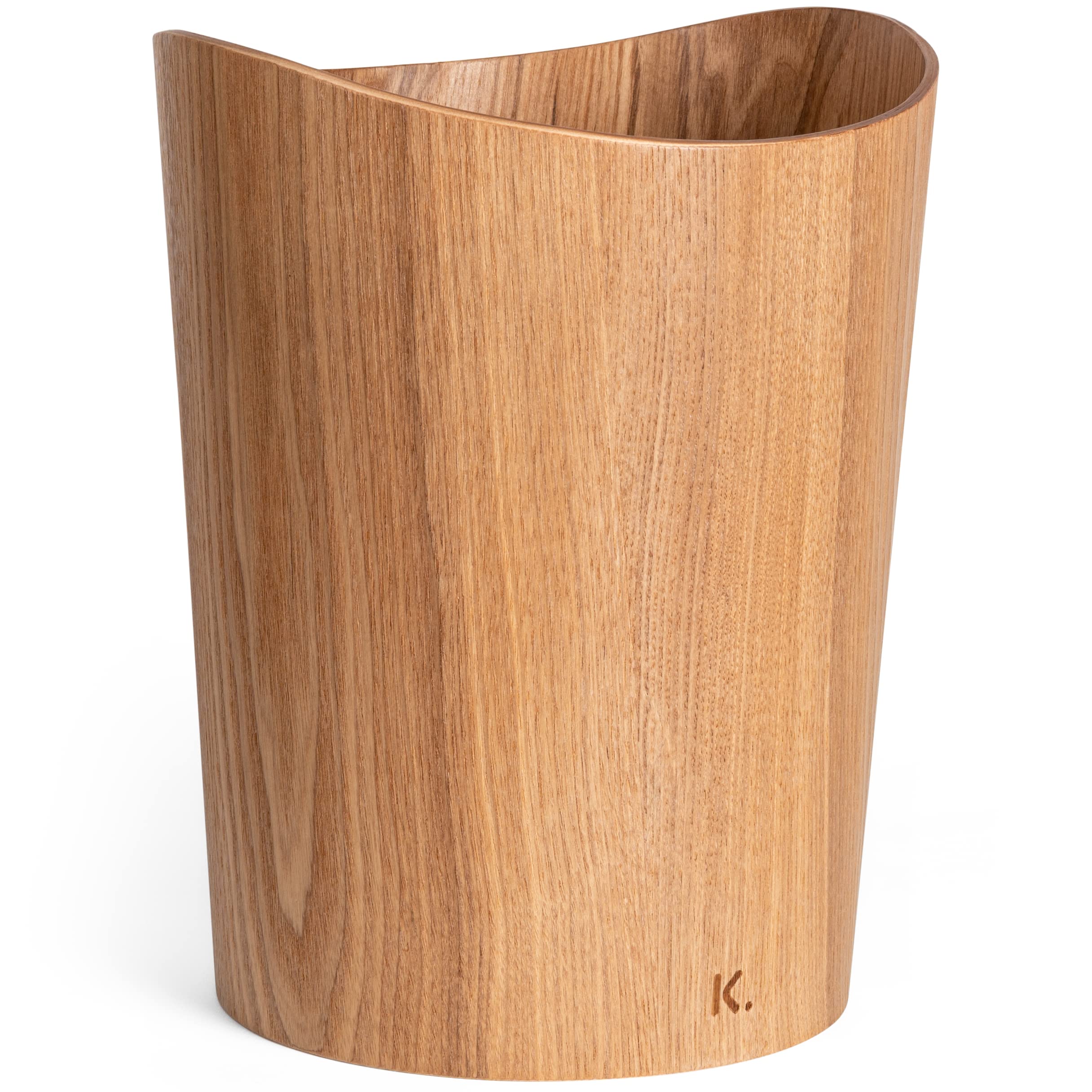 kazai-b-rje-papierkorb-holz-9-l-walnuss-echtholz image 8