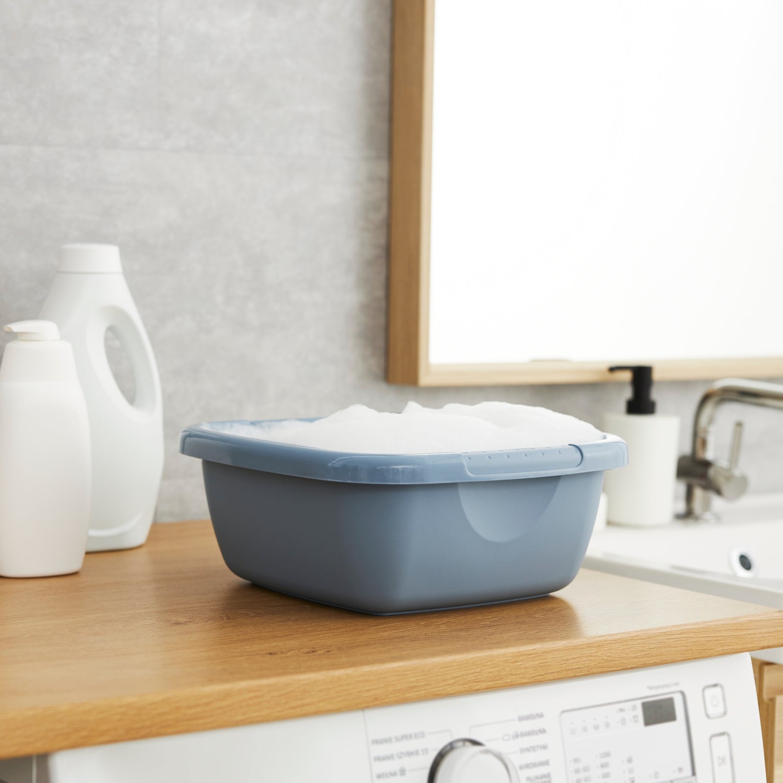 rotho-daily-becken-eckig-29-cm-5-l-anthrazit-mit-skala image 3