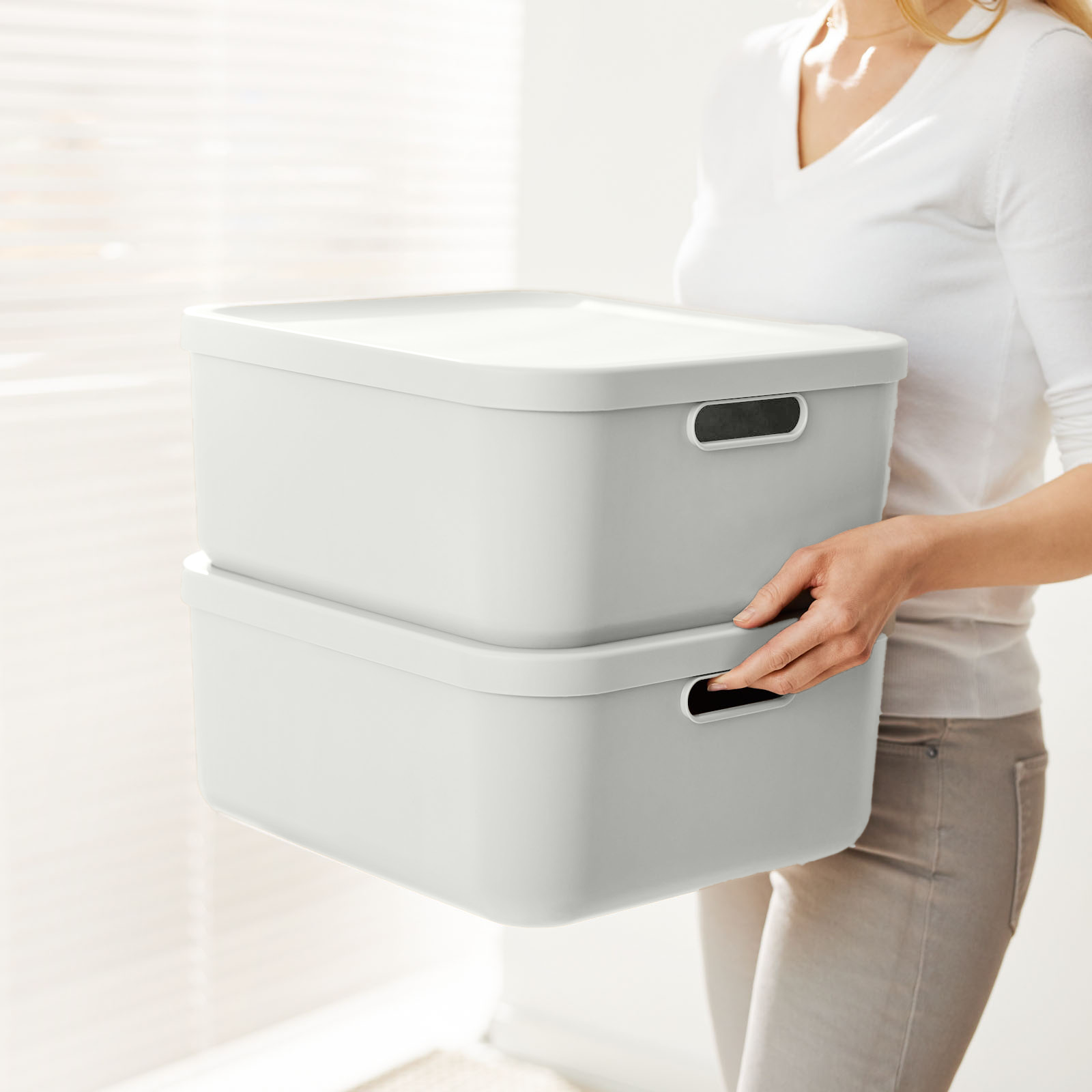 rotho-albula-aufbewahrungsbox-set-3tlg-55l-20l-anthrazit-stapelbar image 7