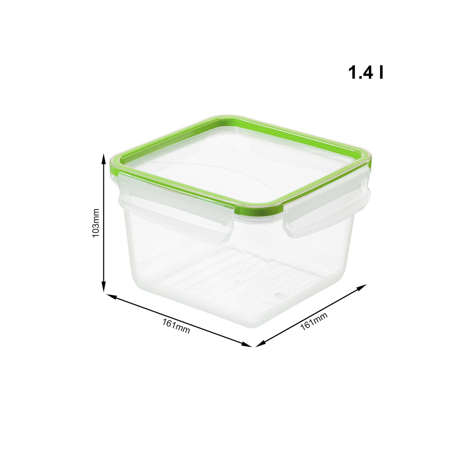 rotho-clic-lock-frischhaltedose-1-4-l-horizontblau image 7