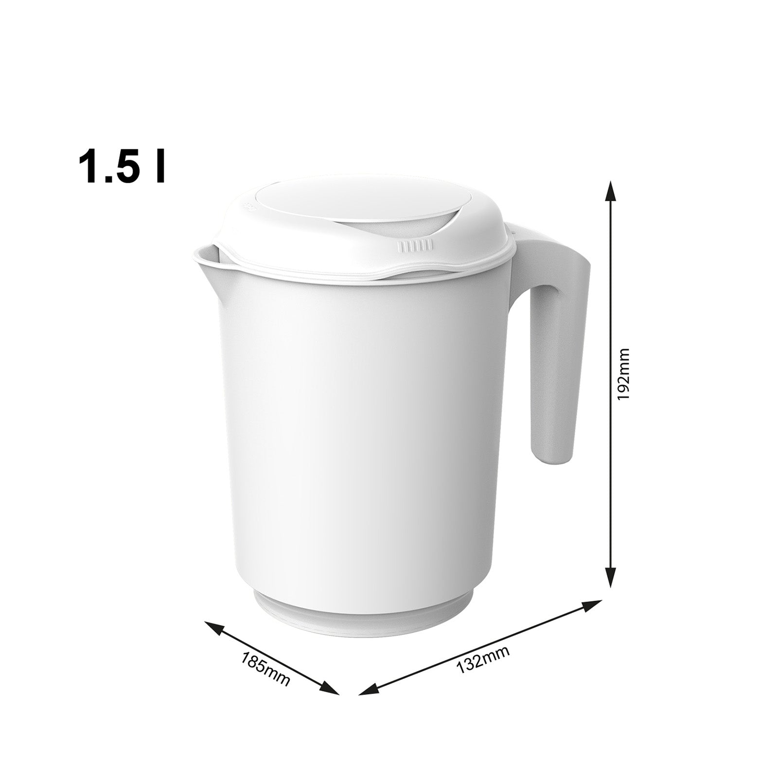rotho-fresh-mixbecher-1-5-l-horizonblau-mit-deckel image 5