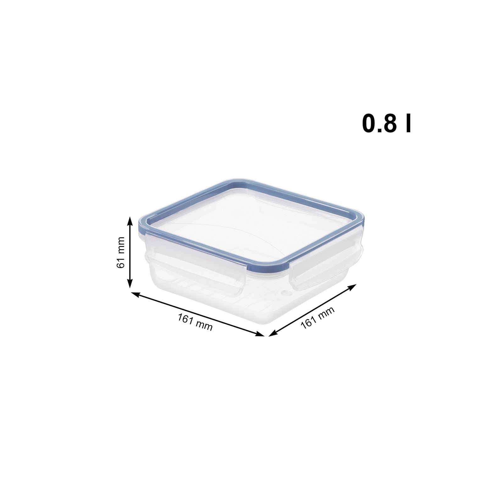 rotho-clic-lock-frischhaltedose-0-8-l-transparent-luftdicht image 8