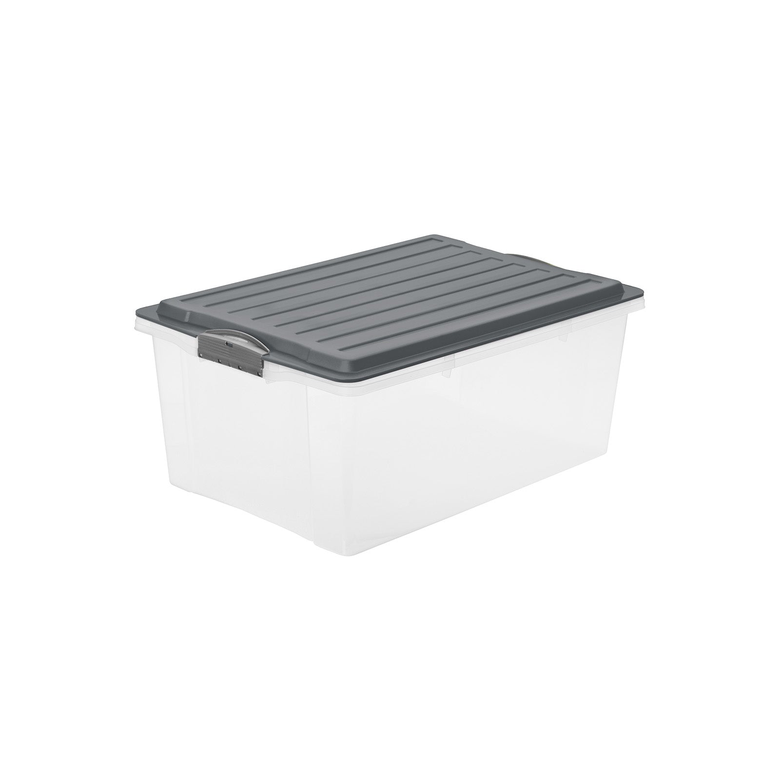 rotho-compact-stapelbox-din-a3-38l-aufbewahrungsbox-transparent image 7