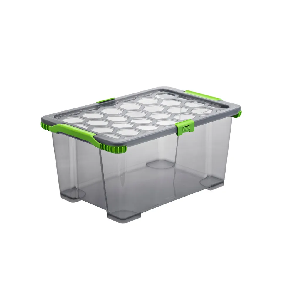 rotho-evo-total-protection-box-44-l-anthrazit-gr-n-dicht image 1