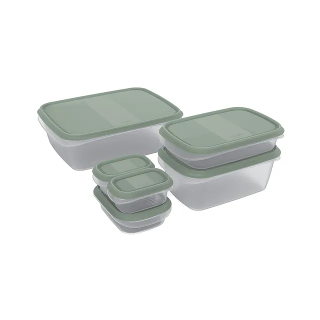 rotho-elements-frischhaltedosen-set-6tlg-transparent image 1