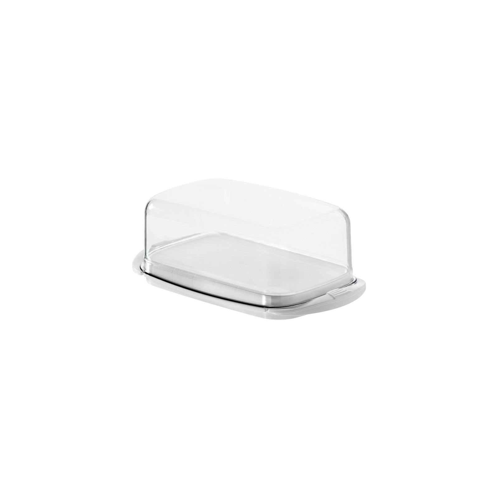 rotho-fresh-butterdose-wei-mit-transparentem-deckel image 1