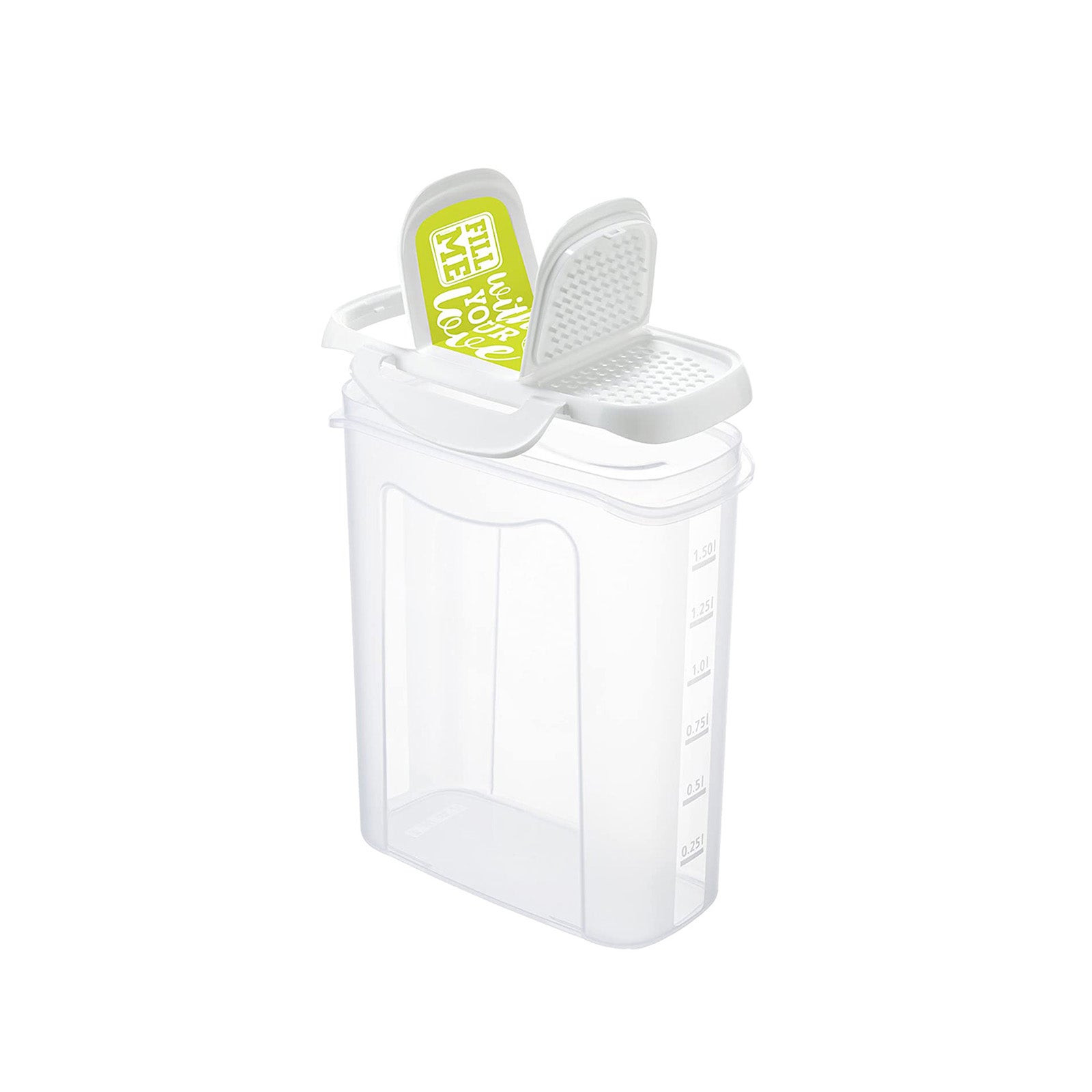 rotho-clic-lock-streudose-1-5-l-horizontblau-transparent image 4