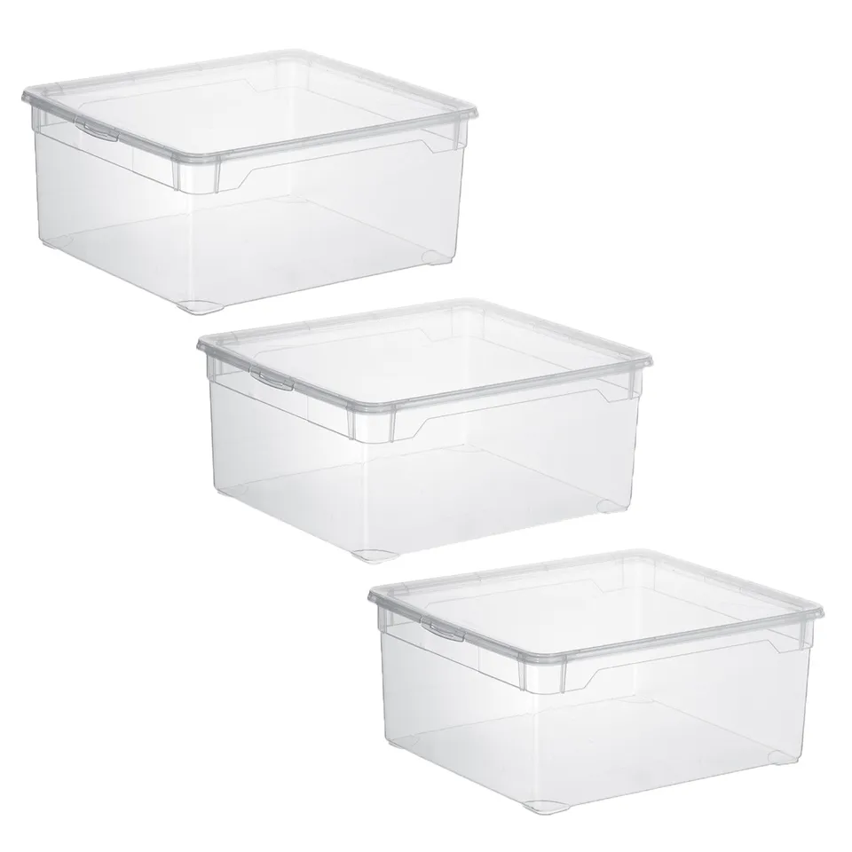 rotho-clear-box-sweater-18-l-2er-set-transparentblau image 1