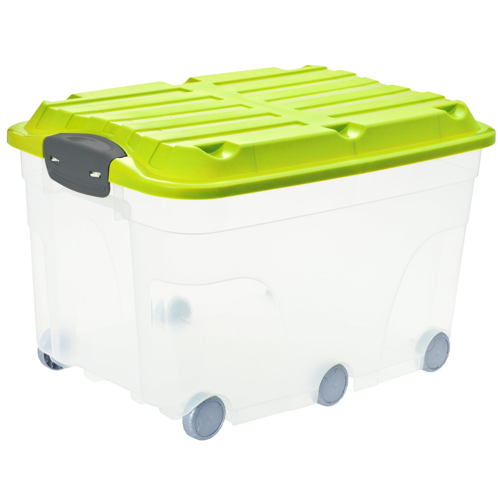 rotho-roller-6-rollbox-mit-deckel-57-l-anthrazit-stapelbar image 4