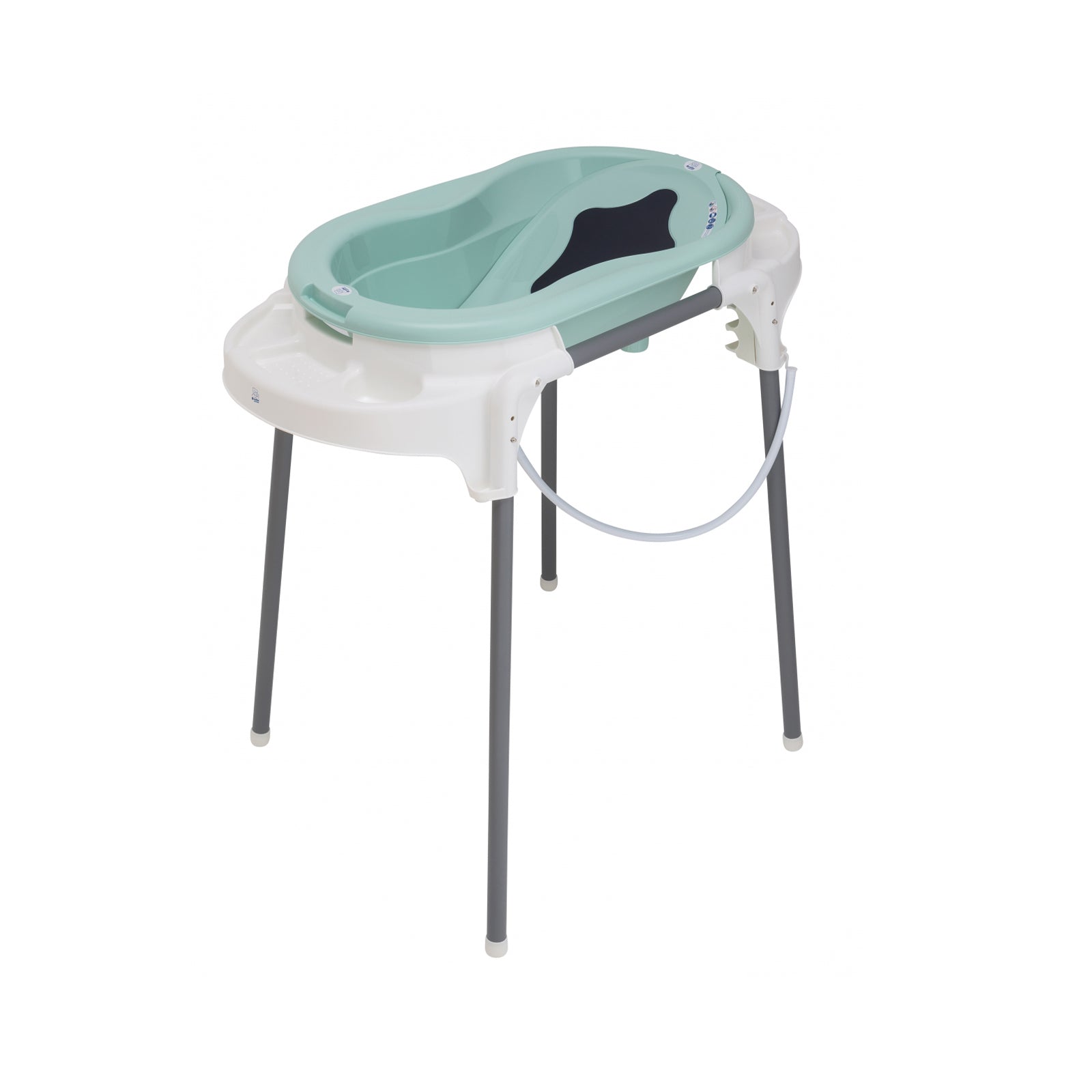 rotho-top-badestation-stone-grey-baby-badewanne-gestell image 2