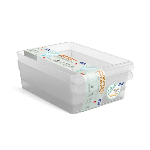 rotho-loft-k-hlschrankorganizer-3er-set-transparent image 1