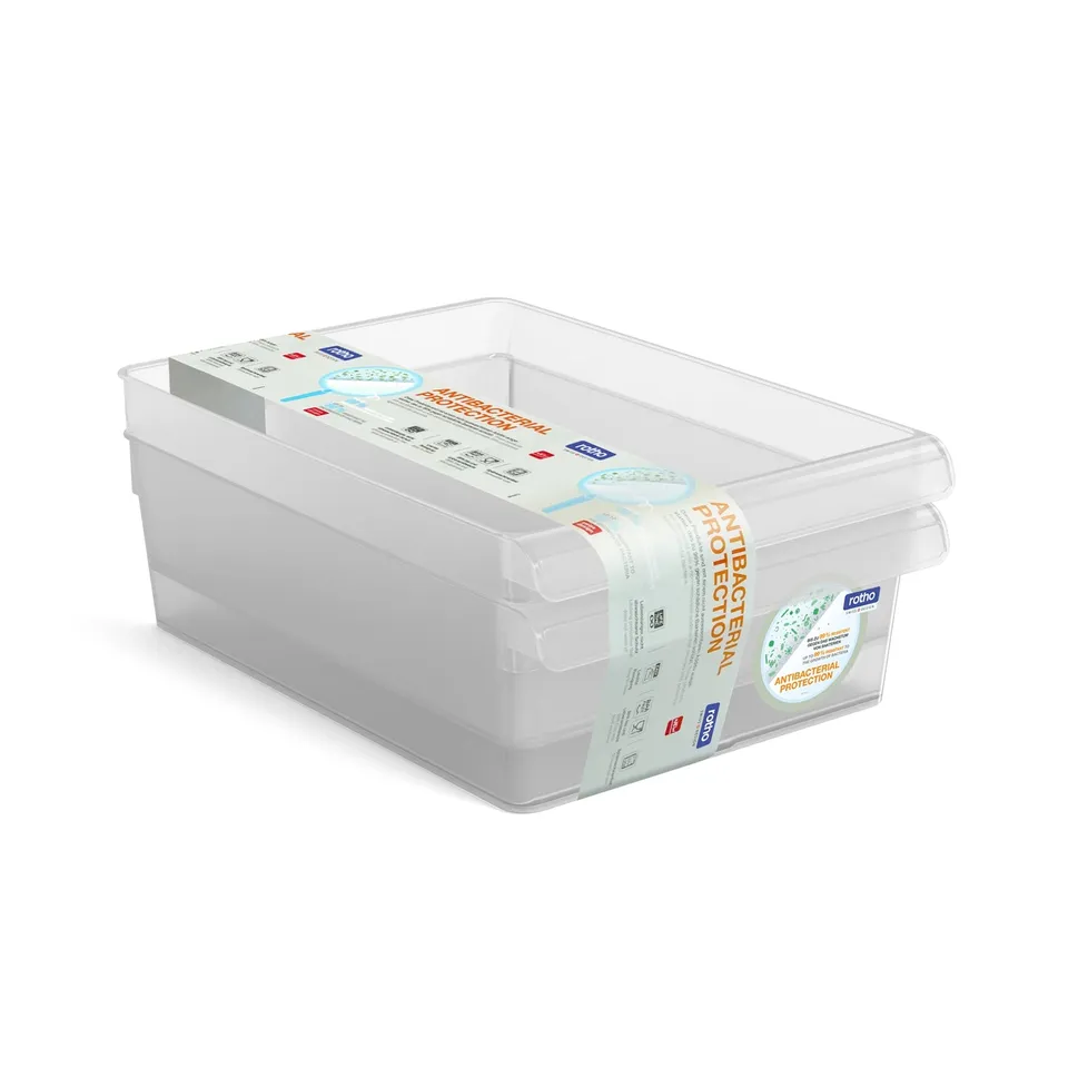 rotho-loft-k-hlschrankorganizer-3er-set-transparent image 1