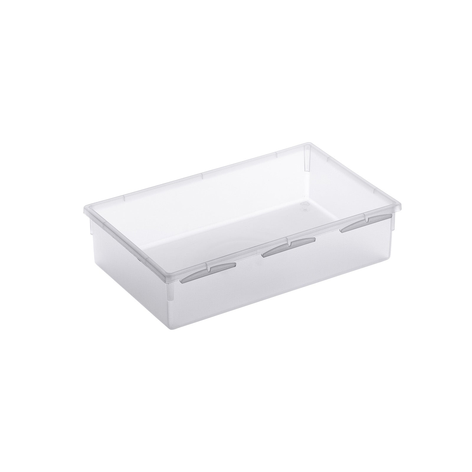rotho-basic-ordnungssystem-23x15-cm-schubladenorganizer-transparent image 1
