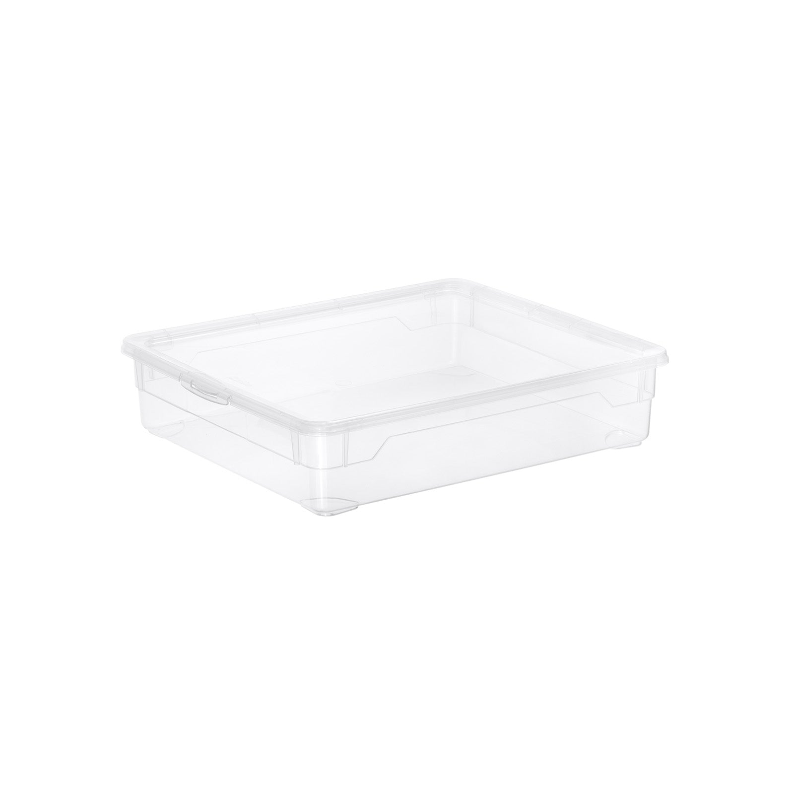rotho-clear-box-shirt-9-l-transparent-mit-deckel image 1
