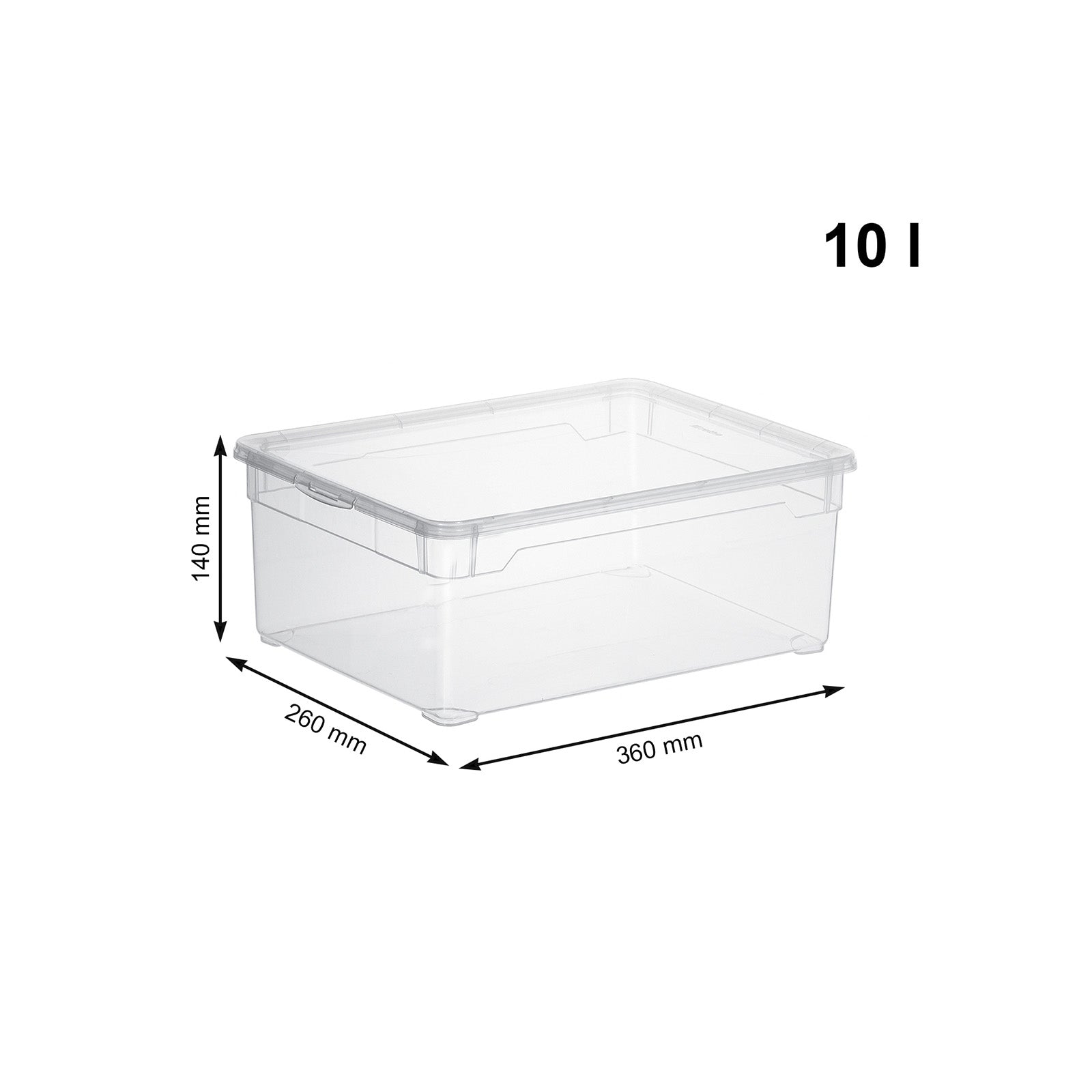 rotho-clear-men-shoe-schuhbox-transparent-3er-set image 4