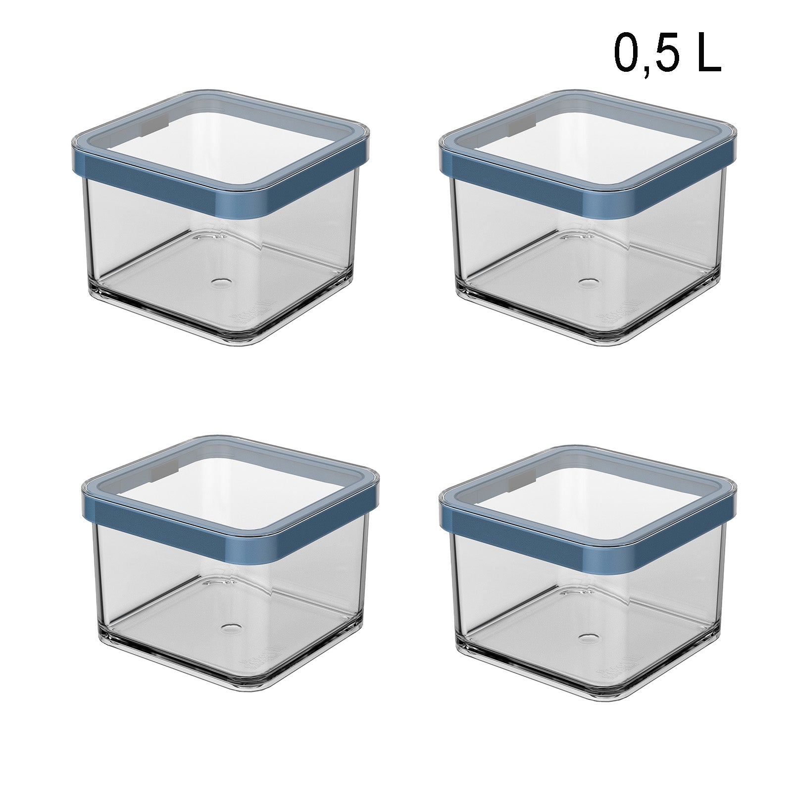 rotho-loft-vorratsdose-0-5-l-wei-4er-set-aromadicht image 2