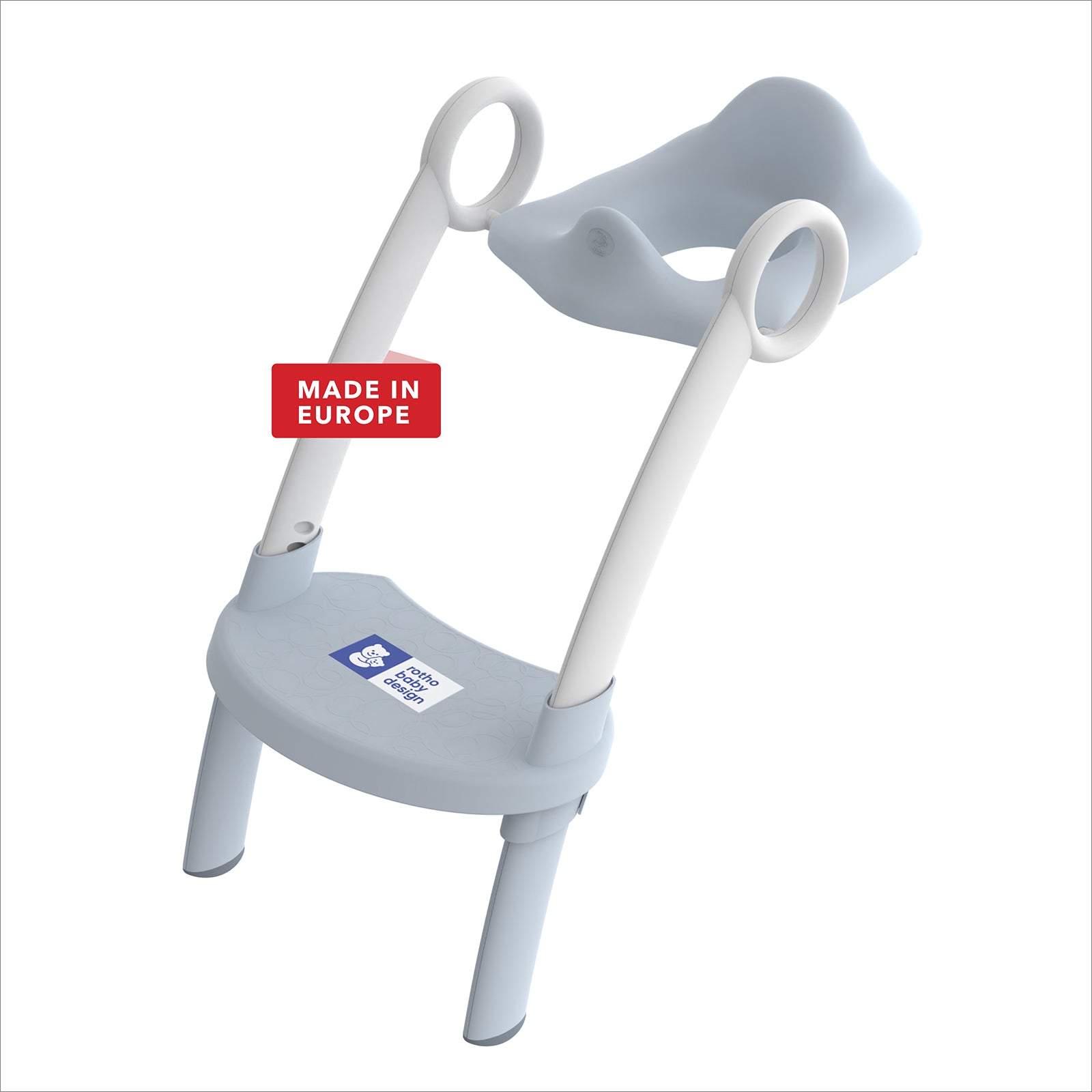 rotho-top-xtra-toilettentrainer-stone-grey-mit-leiter image 2