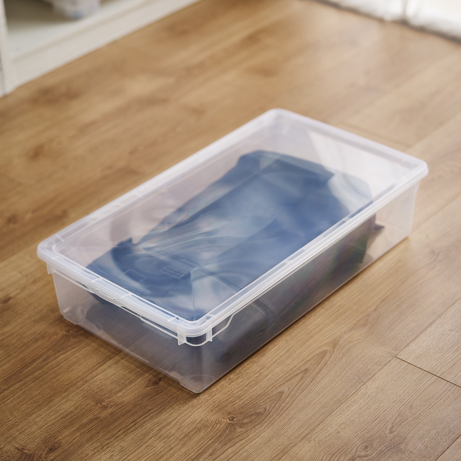 rotho-clear-aufbewahrungsbox-30-l-transparent-mit-deckel image 5