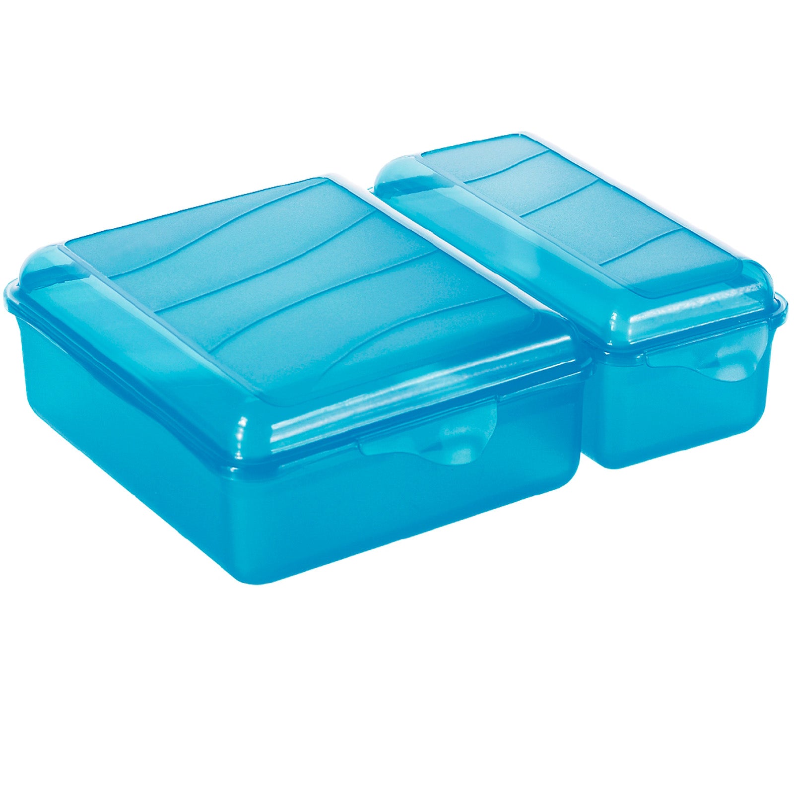rotho-fun-box-1-05-l-0-55-l-transparent-mit-klippverschluss image 1