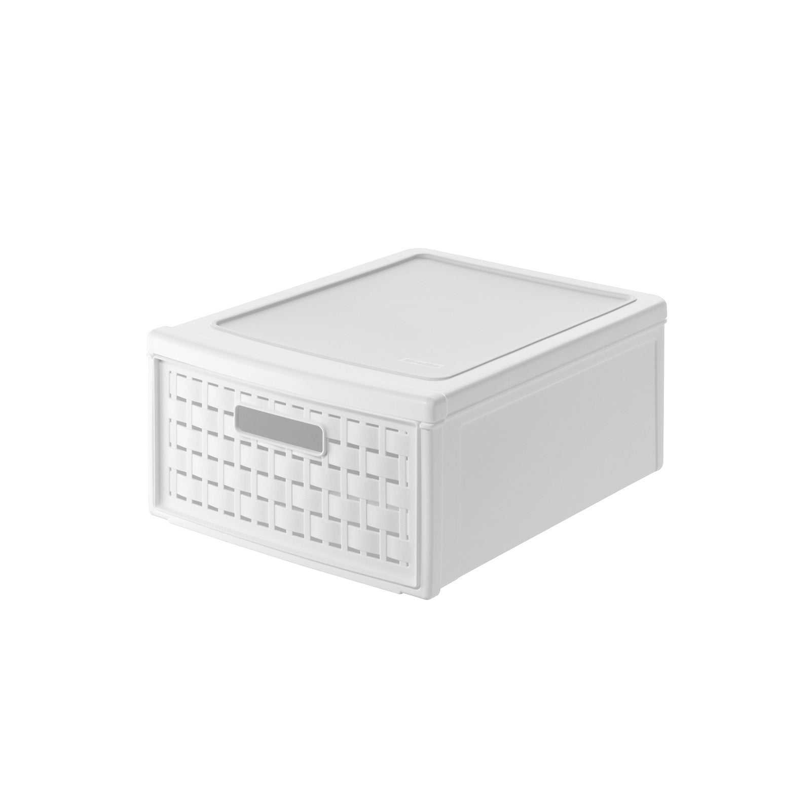 rotho-country-schubladenbox-klein-8-3-l-anthrazit-rattan image 1